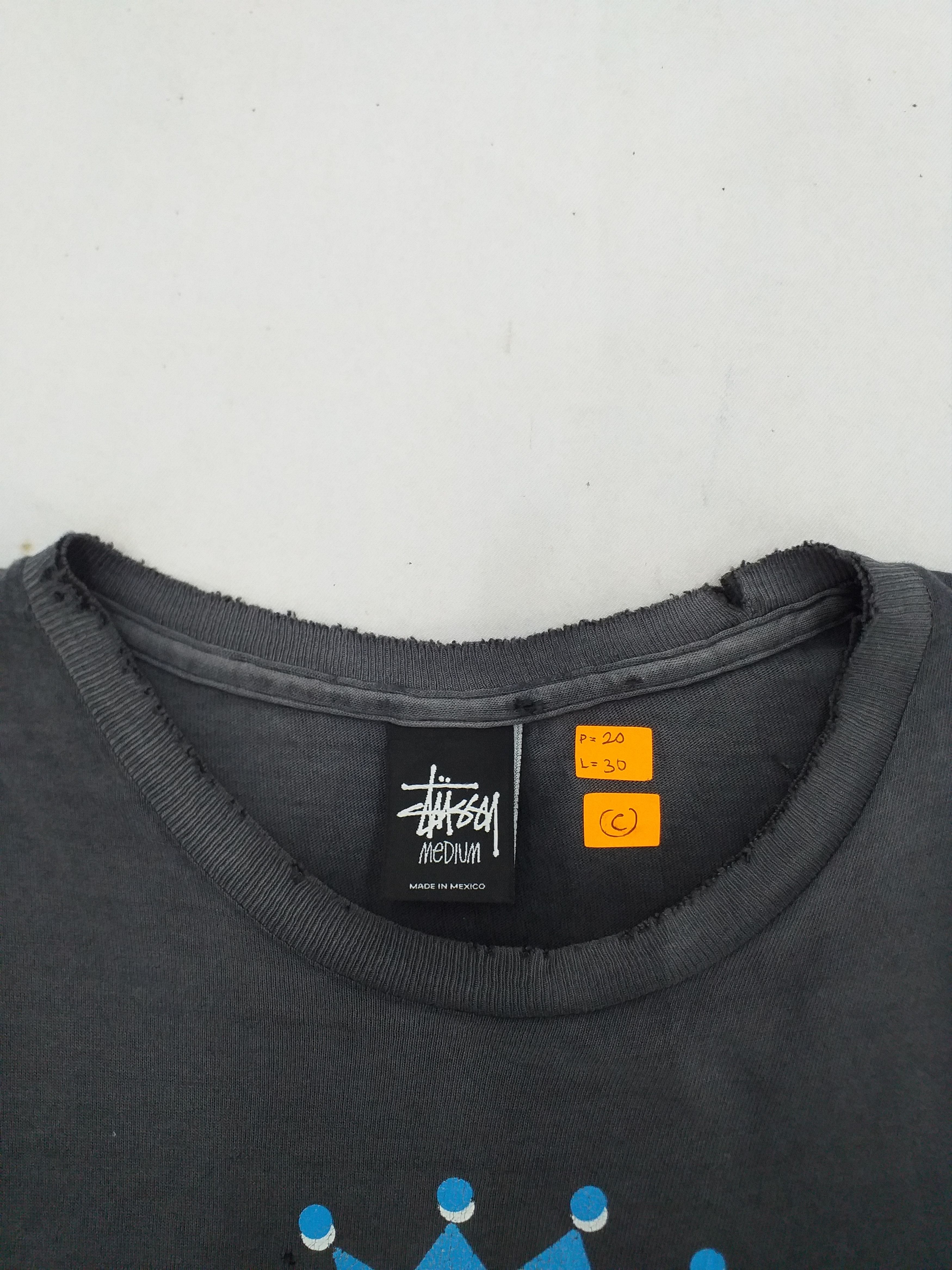 Streetwear × Stussy Vintage Stussy i.s.t 1980 Crown Medium