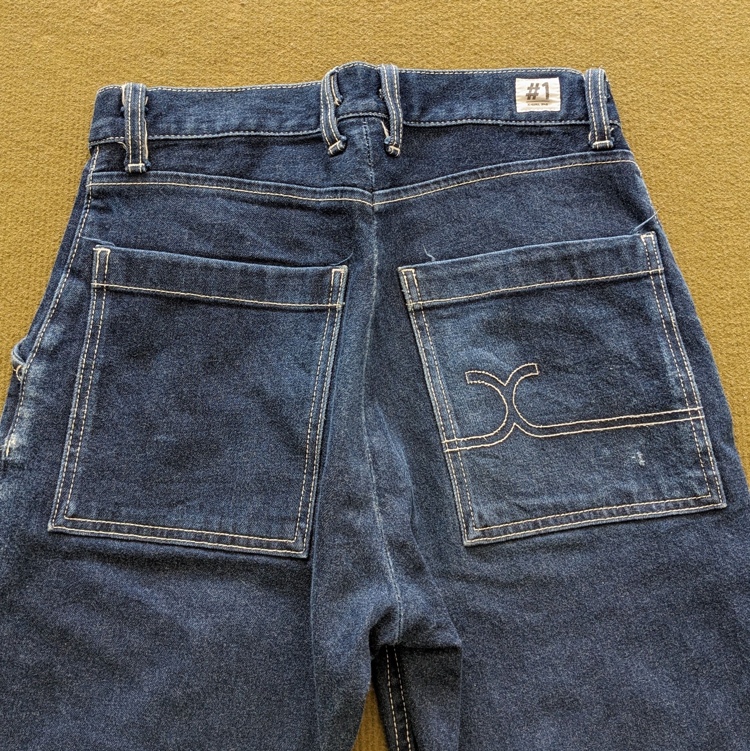 Other Vintage X-Girl Japanese Streetwear Denim Jeans Size US 27 - 5 Thumbnail
