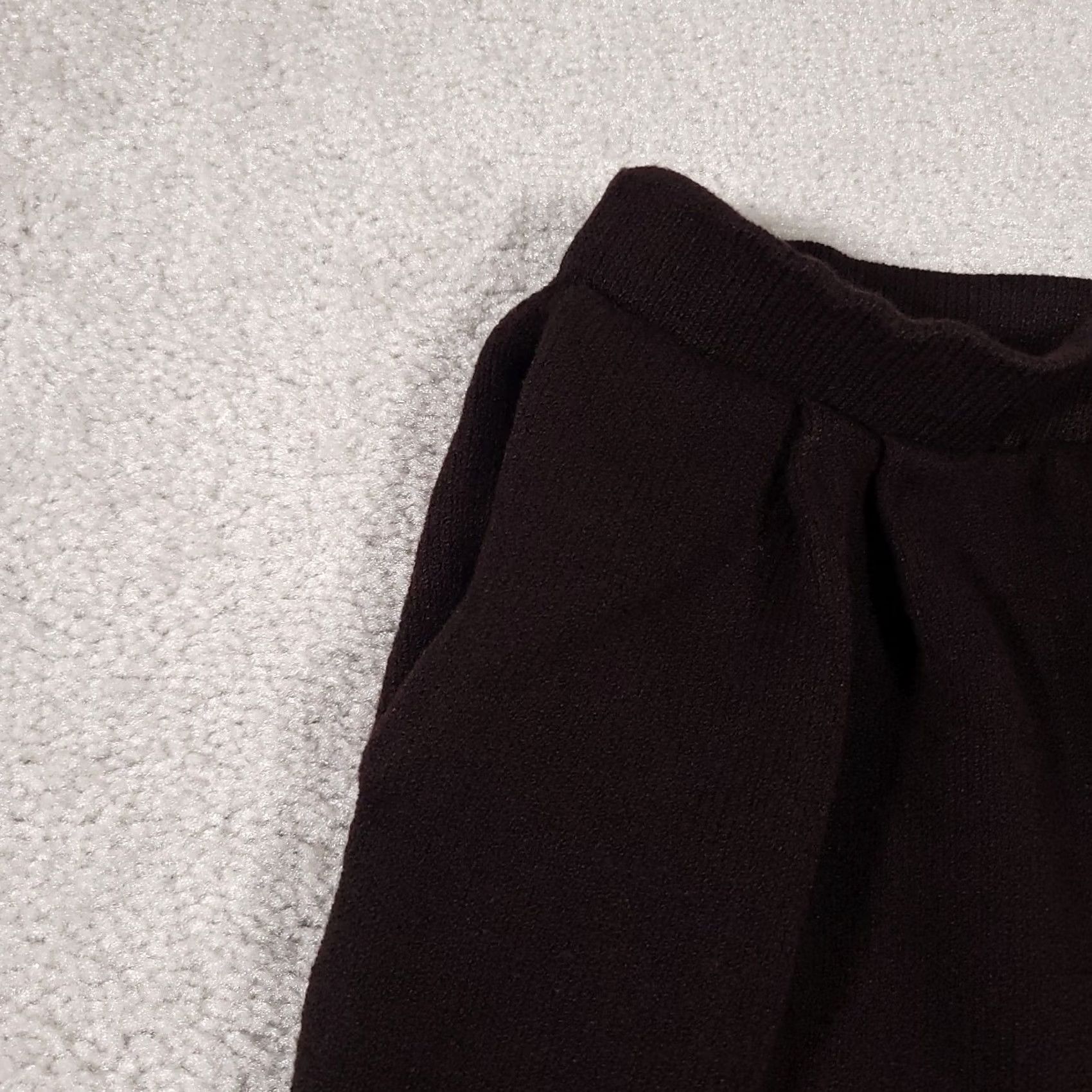 St. John VINTAGE Marie Gray St. John Santana Knit Pants Pull On Crop Women 6 Brown USA Cropped Straight P Size 28" / US 6 / IT 42 - 4 Thumbnail
