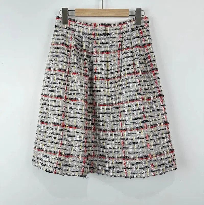 Chanel Chanel Multicolor Cotton Midi Skirt . Size 23" - 2 Thumbnail