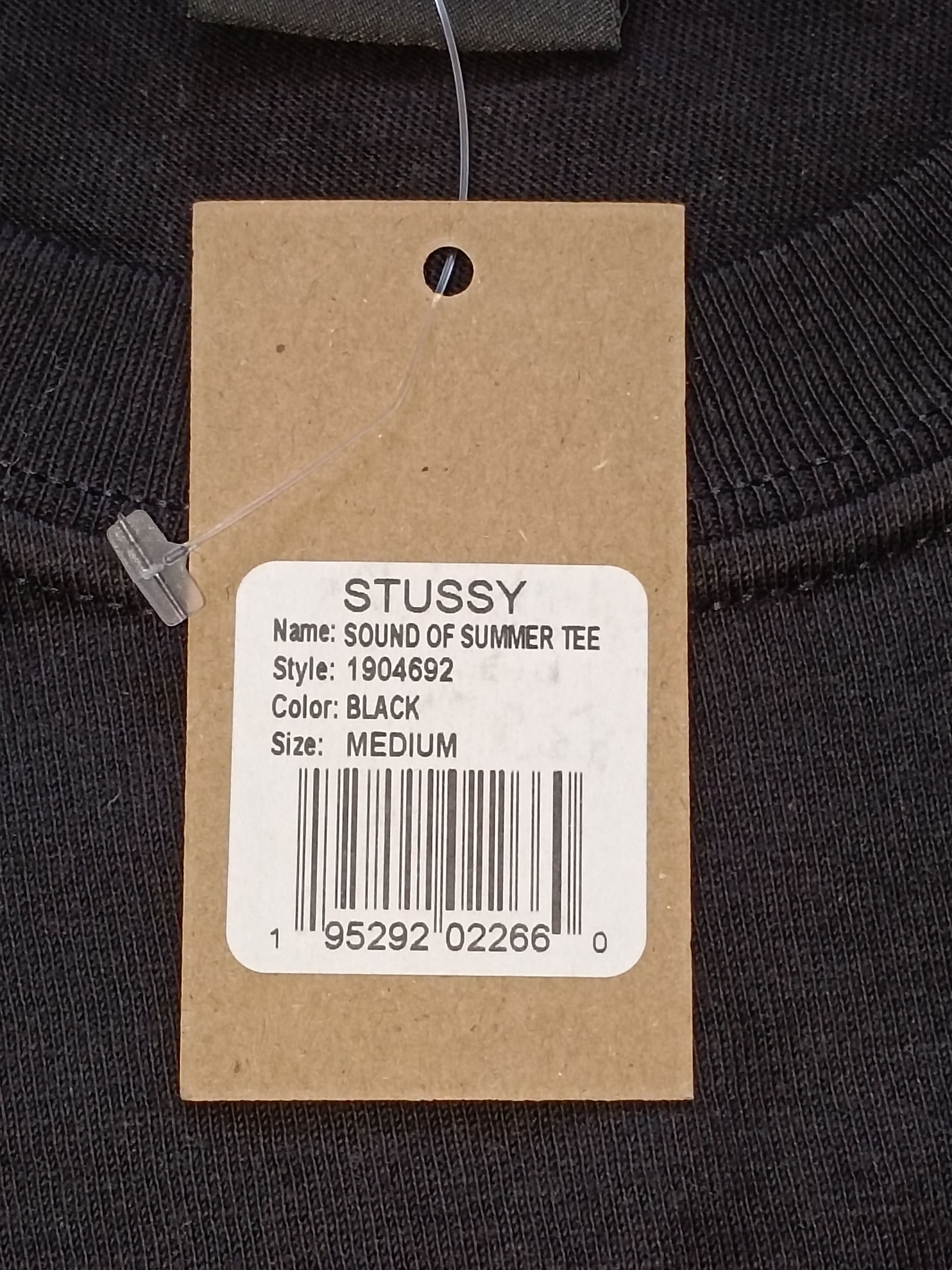 Stussy × Vintage Stussy Sound Of Summer Tee Black Size US M / EU 48-50 / 2 - 6 Thumbnail