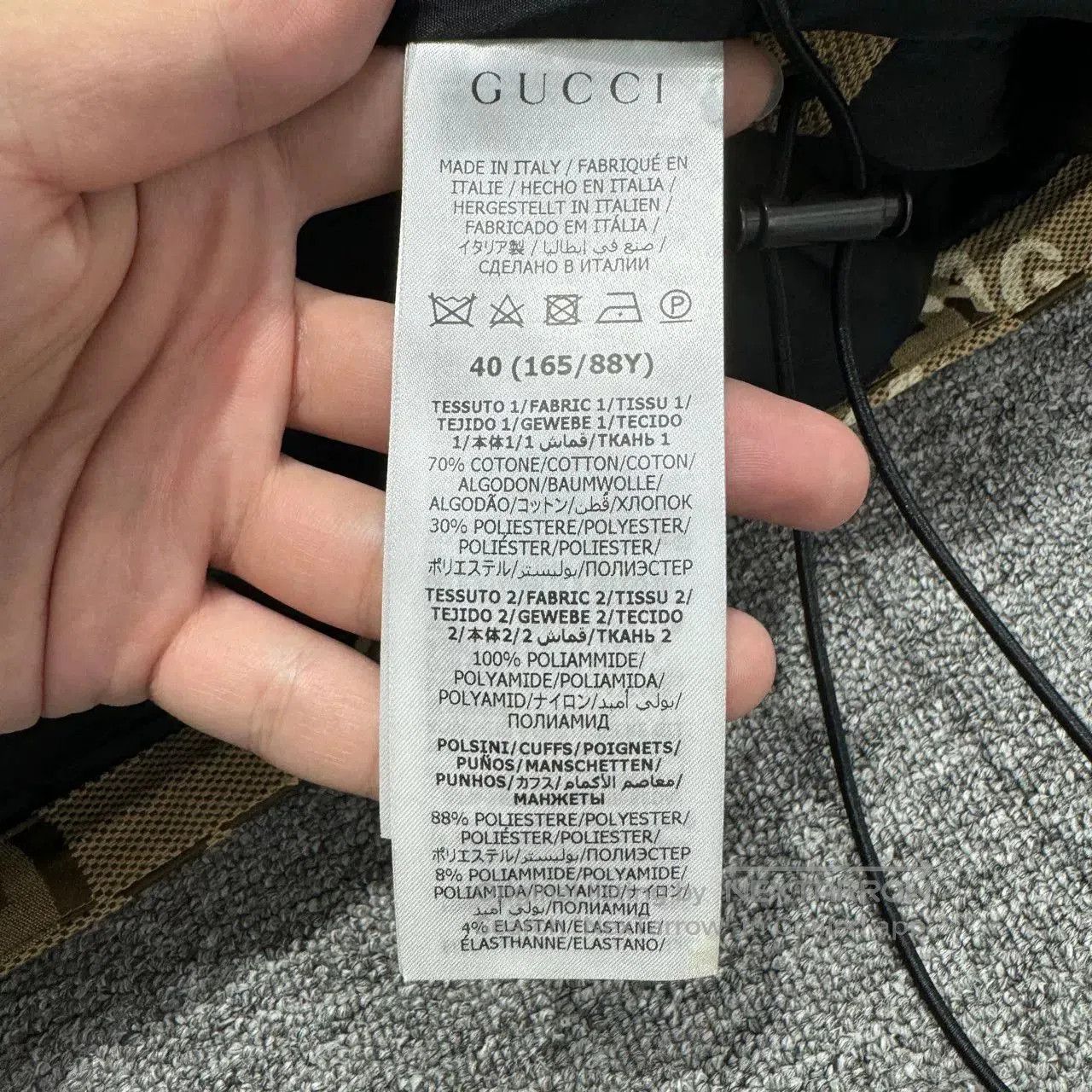 Gucci Balenciaga Gucci Collaboration Monogram Jacket. Size US XXS / EU 40 - 3 Thumbnail
