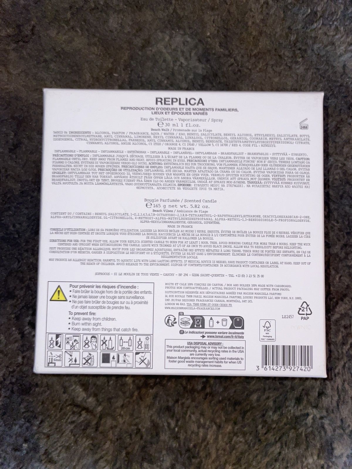 Maison Margiela Maison Margiela Scented Candle Size ONE SIZE - 5 Thumbnail