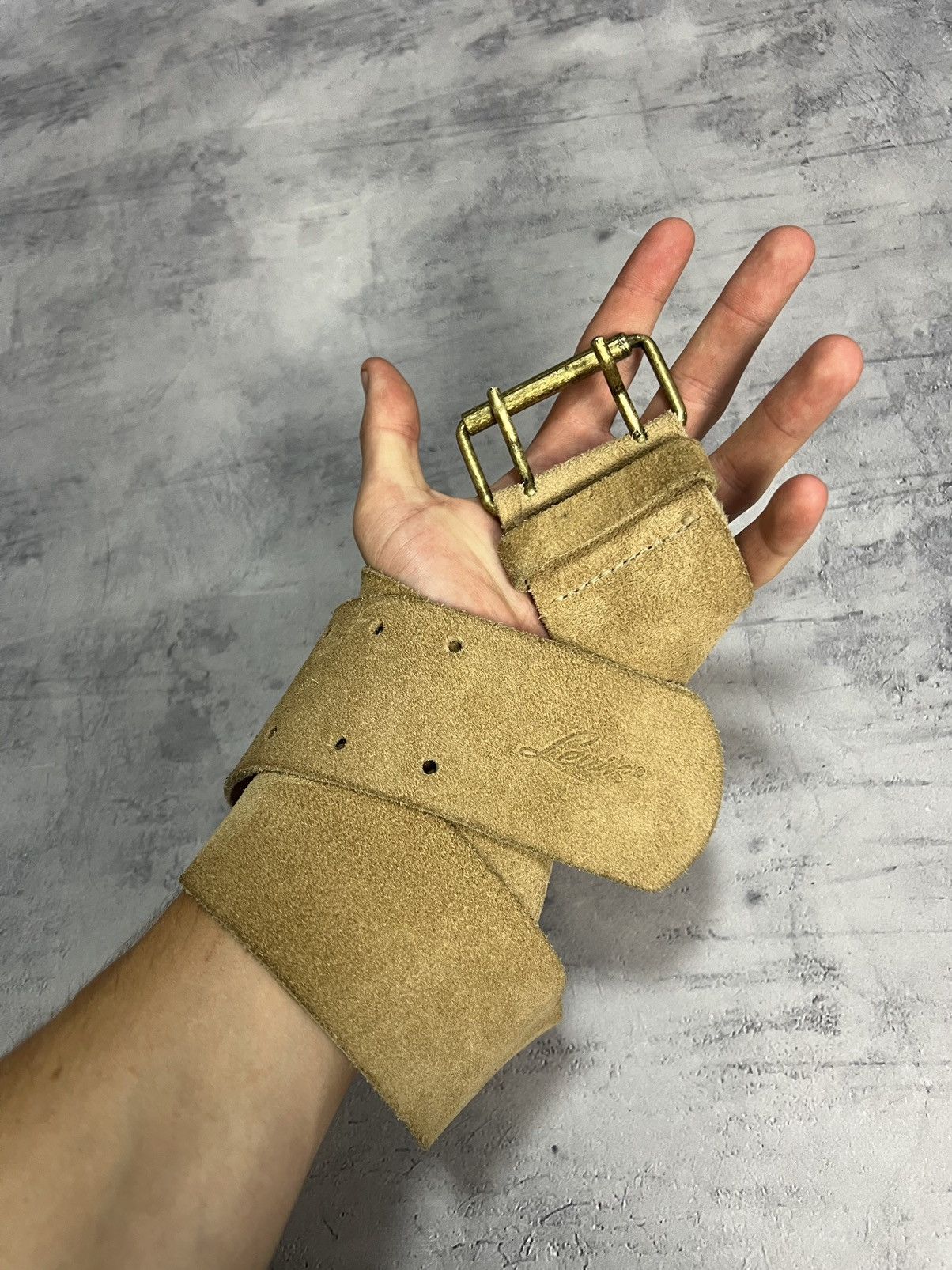 Levi's × Levi's Vintage Clothing × Vintage Vintage Levi’s Leather Belt Size ONE SIZE - 1 Thumbnail