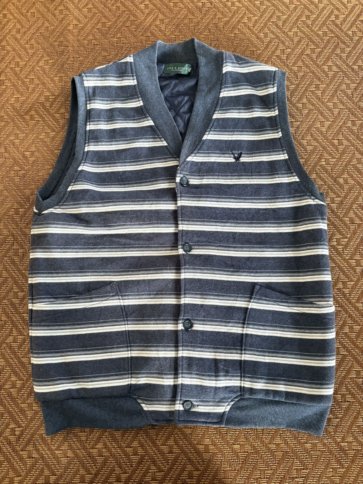 Japanese Brand LYLE & SCOTT COLLECTION Size US L / EU 52-54 / 3 - 1 Thumbnail