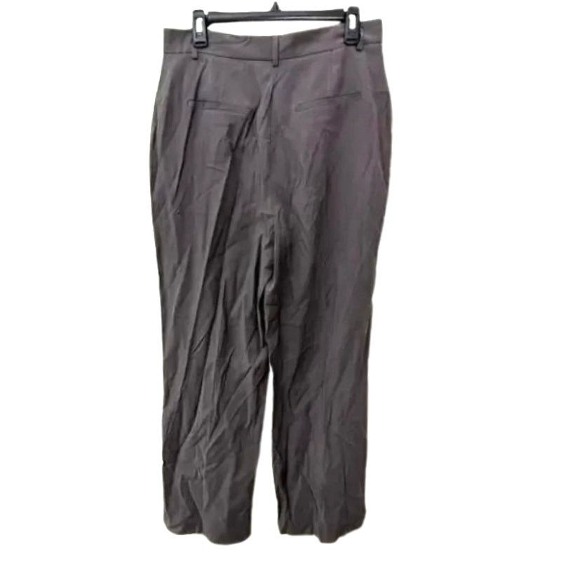 Topshop Topshop Slack Pants Wide Leg Flat Front Gray Women's 10 NWT Size 32" / US 10 / IT 46 - 4 Thumbnail