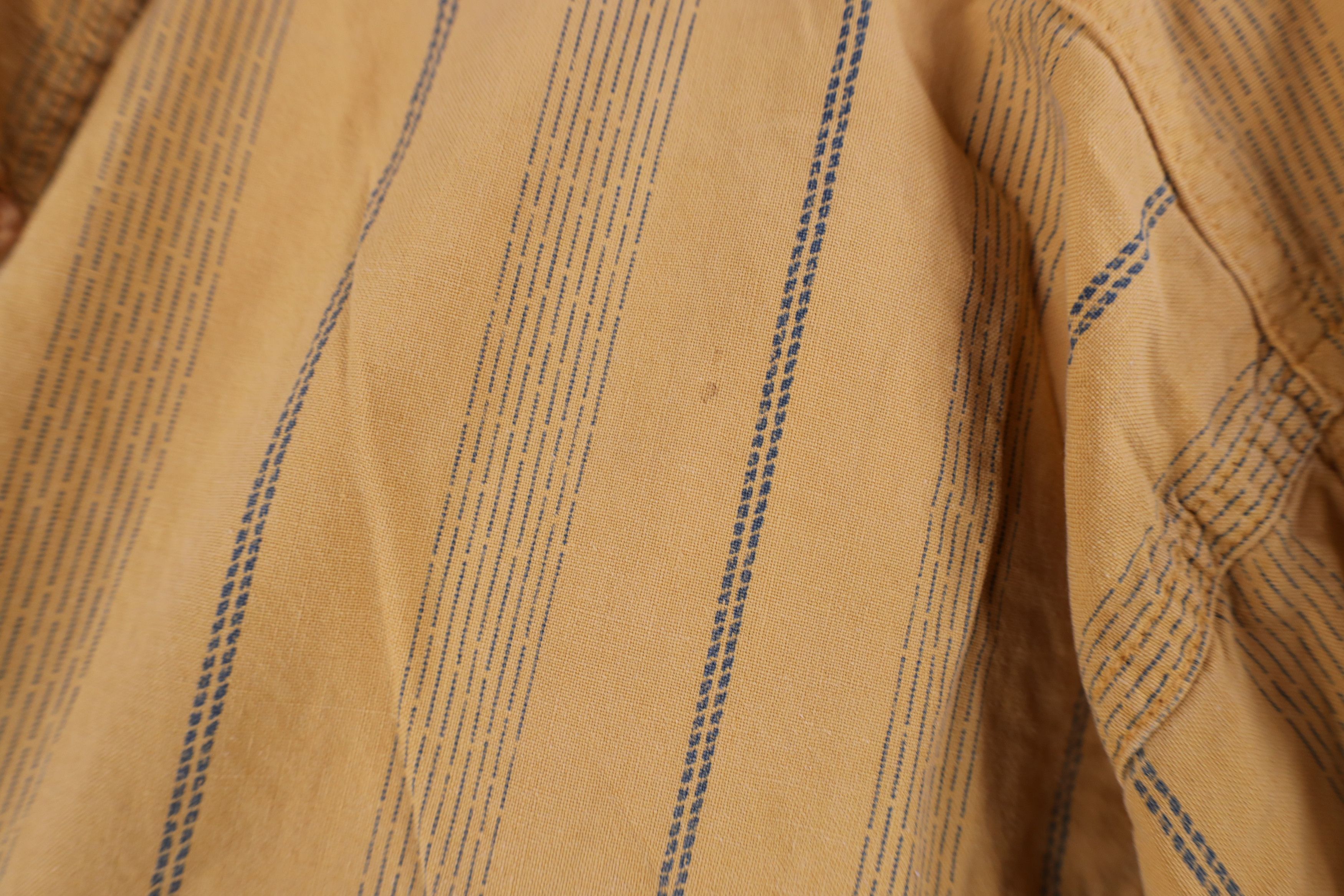 Vintage Vintage 90s Streetwear Big Pocket Striped Button Down Shirt Size US M / EU 48-50 / 2 - 5 Thumbnail