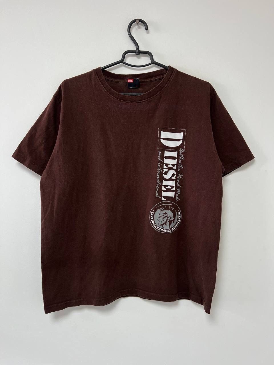 Diesel Vintage Diesel Big logo T shirt Retro Tee Y2K Streetwear M/L Size US L / EU 52-54 / 3 - 2 Thumbnail