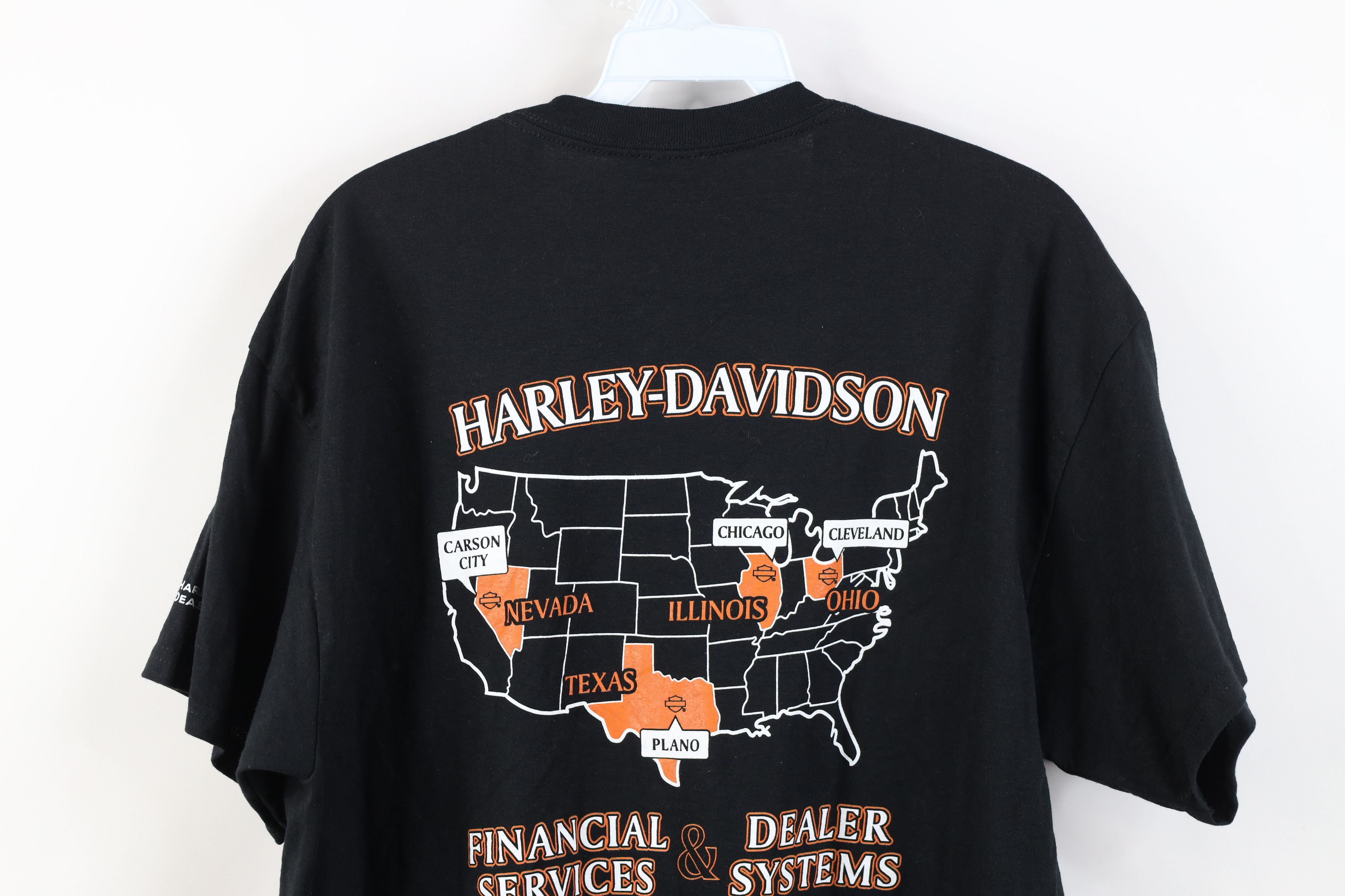 Harley Davidson Y2K Harley Davidson Motorcycle Riding Short Sleeve T-Shirt Size US L / EU 52-54 / 3 - 14 Thumbnail