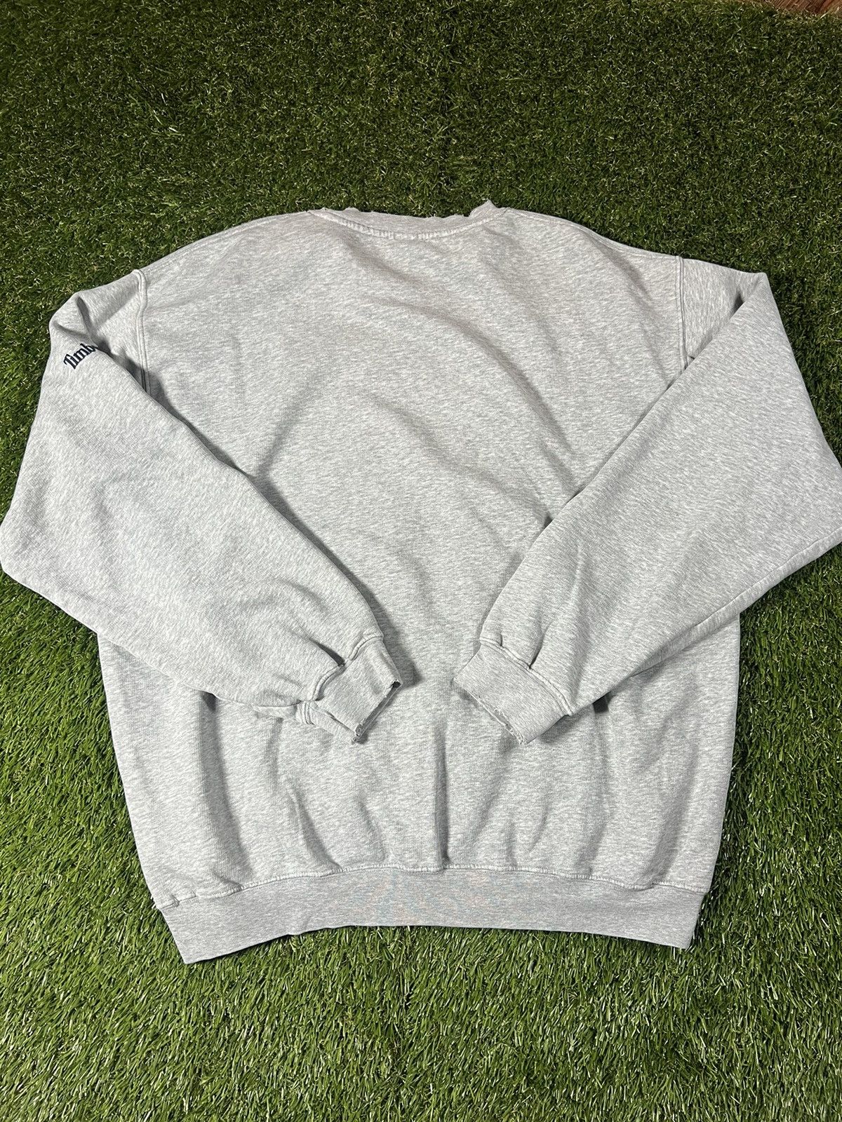 Timberland Vintage 90s Distressed Embroidered Timberland Baggy Crewneck Size US XL / EU 56 / 4 - 3 Thumbnail