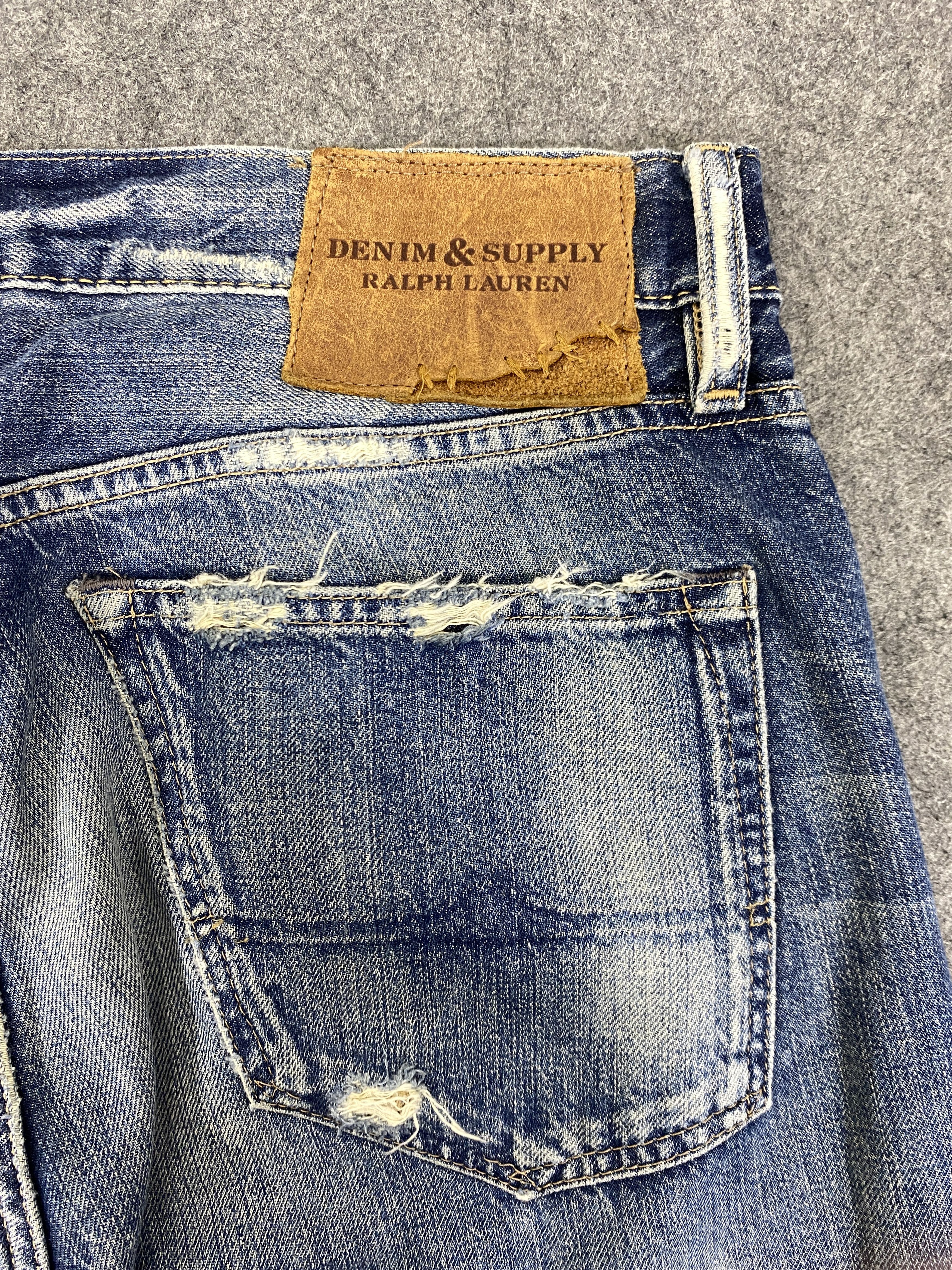 Denim & Supply Ralph Lauren Ralph Lauren Denim & Supply Distressed Yarn 30x32 - JN3300 Size US 30 / EU 46 - 14 Thumbnail