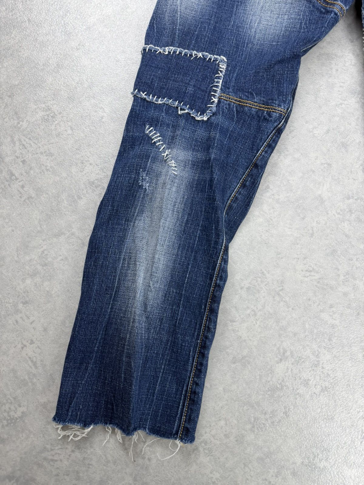 Dsquared2 Dsquared2 Kenny Twist Distressed Jeans Cropped Size 46 Size US 30 / EU 46 - 13 Thumbnail