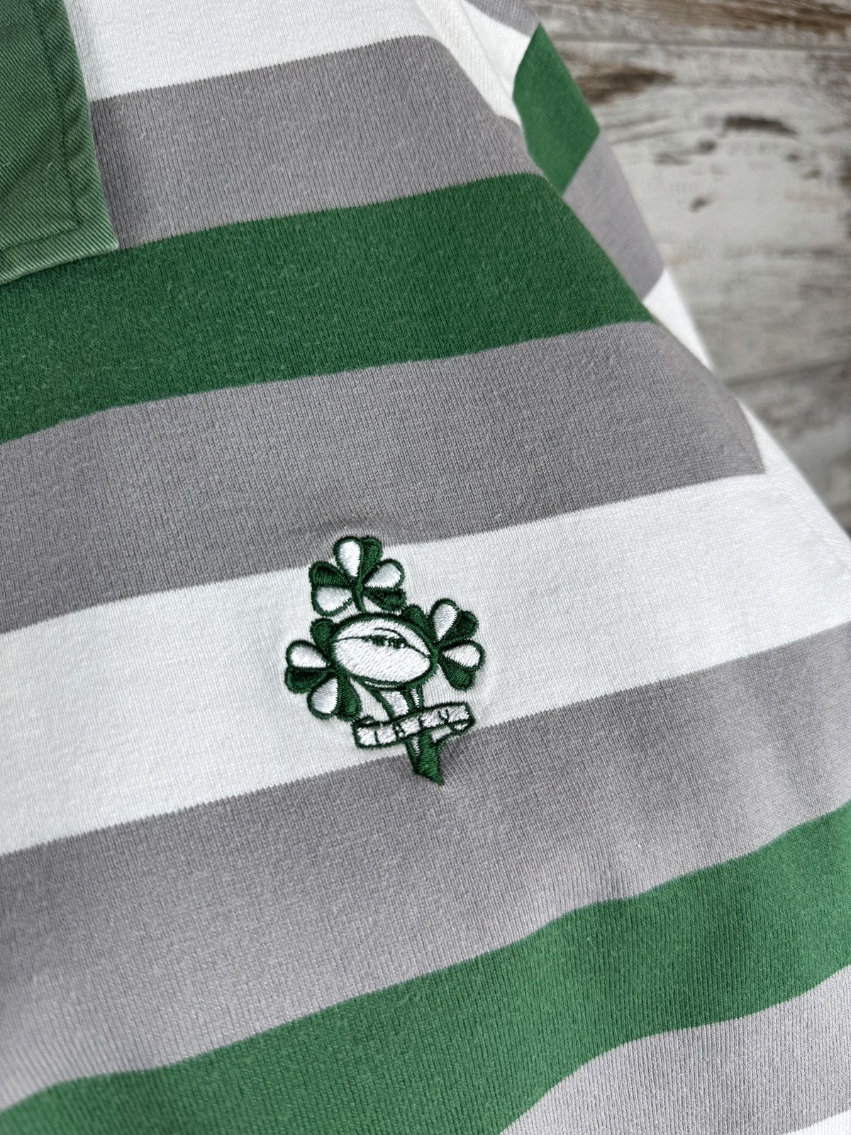 Canterbury of New Zealand × Vintage Mens Vintage Canterbury of New Zealand Ireland rugby tee Size US XL / EU 56 / 4 - 7 Thumbnail