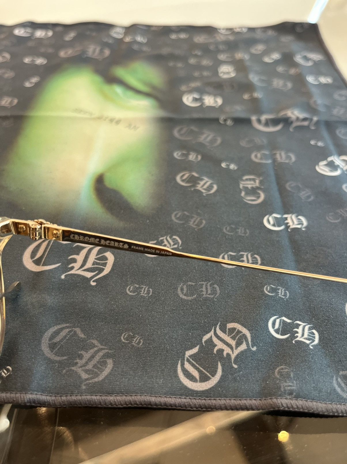 Chrome Hearts Chrome hearts gold tan shades Size ONE SIZE - 3 Thumbnail