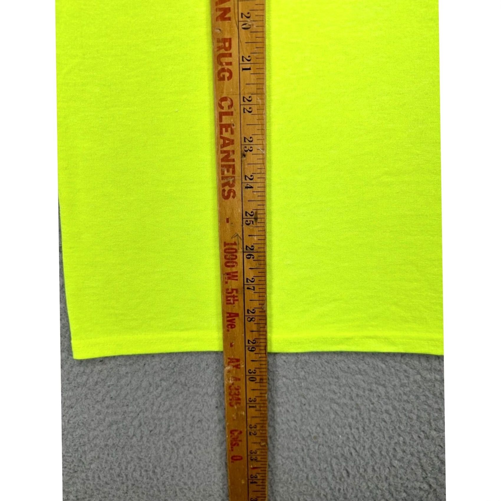Vintage God Is Dope T-Shirt Mens Medium Neon Green Graphic Print Crew Neck Tee Size US M / EU 48-50 / 2 - 7 Thumbnail