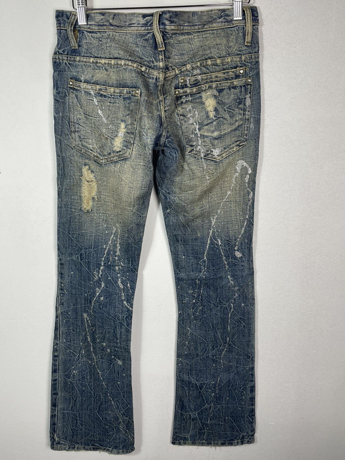 Japanese Brand Very Rare Midas Japanese Design Art Jeans Size US 31 - 6 Thumbnail