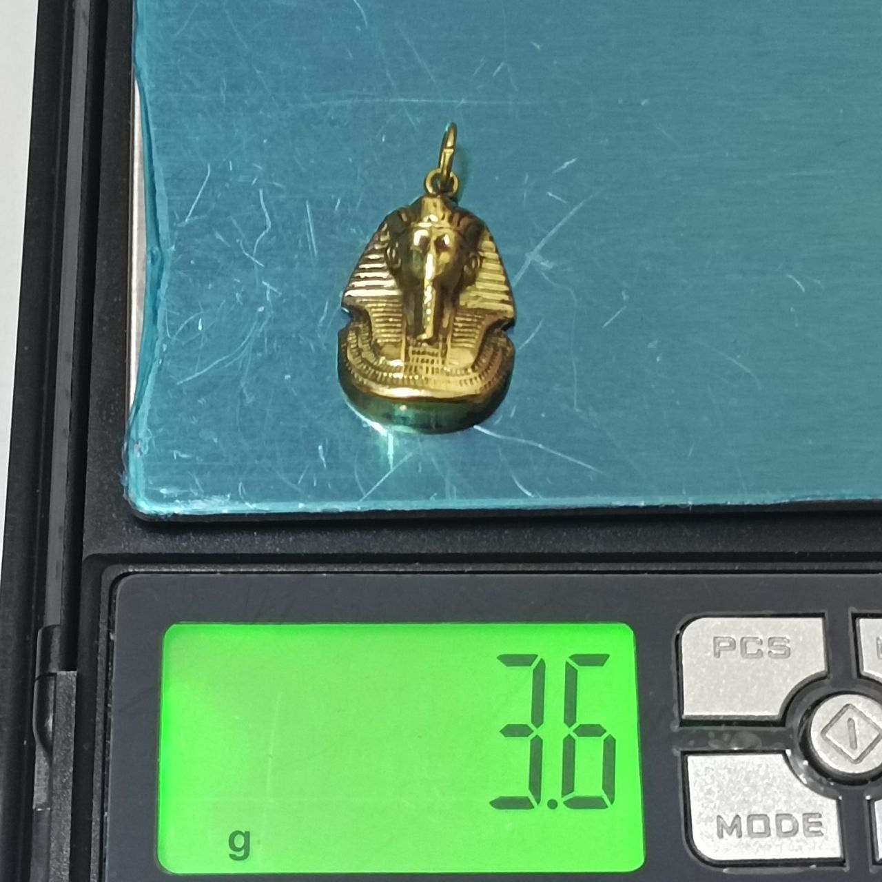 Other Handmade Egyptian Antique-Style Tutankhamun Copper Pendant Size ONE SIZE - 5 Thumbnail