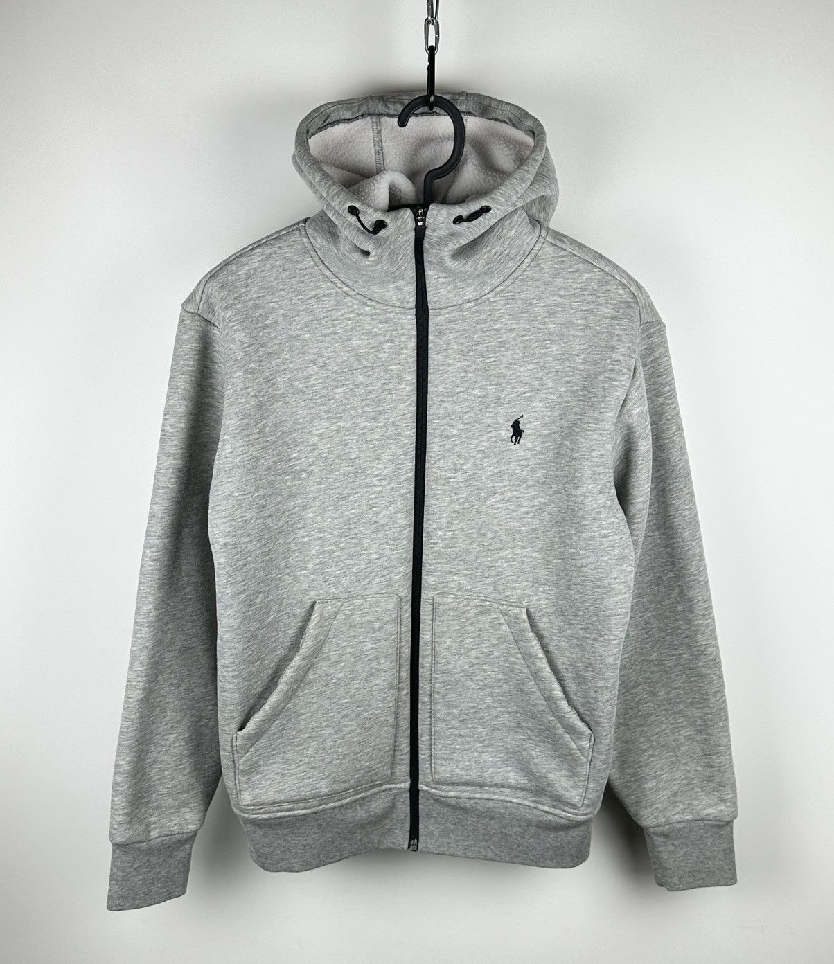 Polo Ralph Lauren Polo Ralph Lauren Full Zip Hoodie Gray Fleece Men's Size S Size US S / EU 44-46 / 1 - 1 Thumbnail
