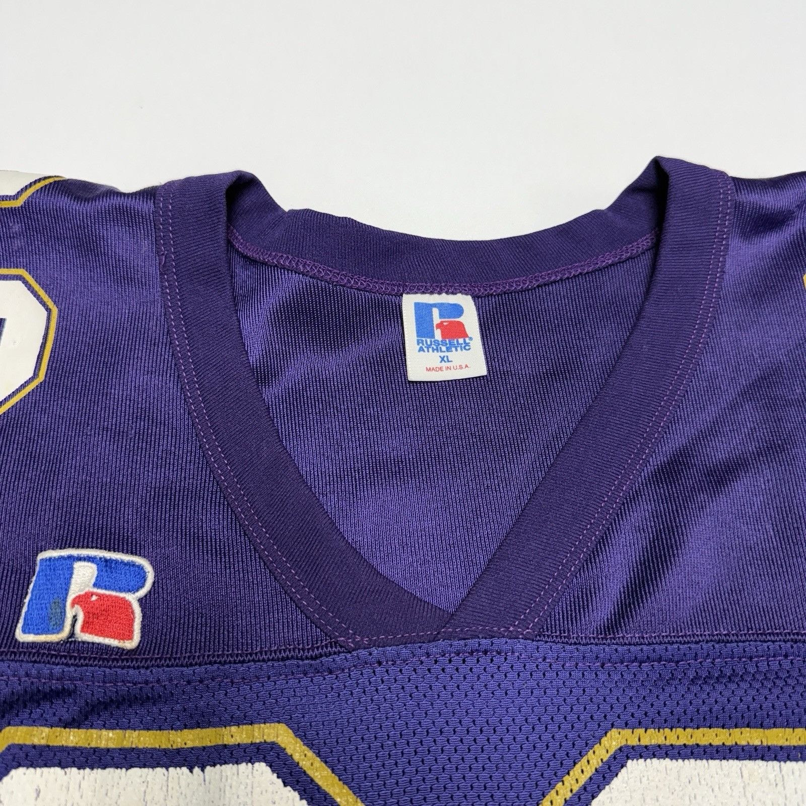 Russell Athletic Vintage Russell Athletic Football Jersey Mens XL Purple Wash Size US XL / EU 56 / 4 - 5 Thumbnail