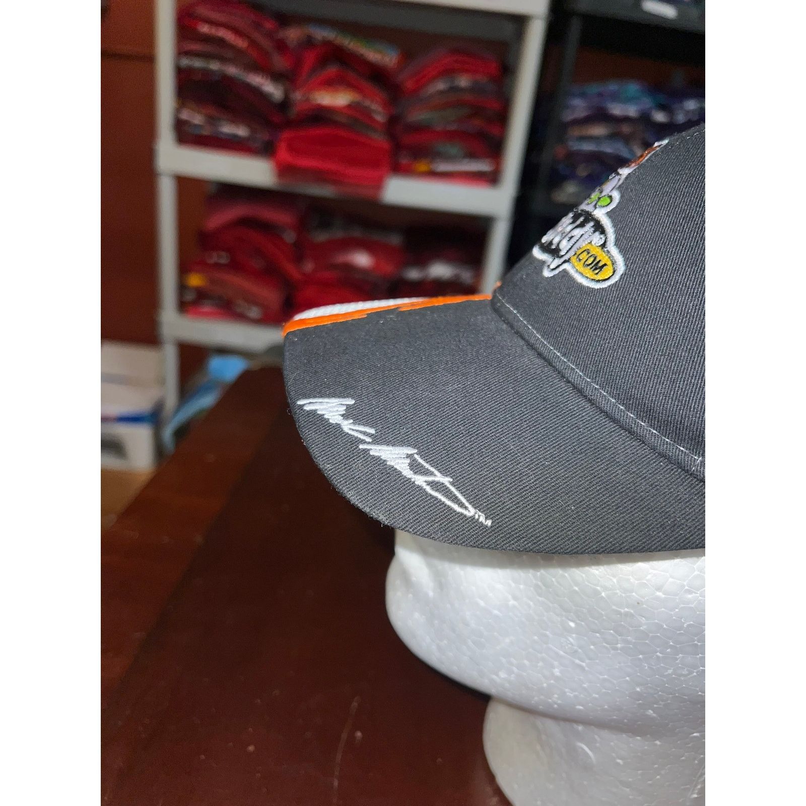 Vintage Vintage Go Daddy Hat Mark Martin Nascar #5 Racing Race Cap Size ONE SIZE - 3 Thumbnail