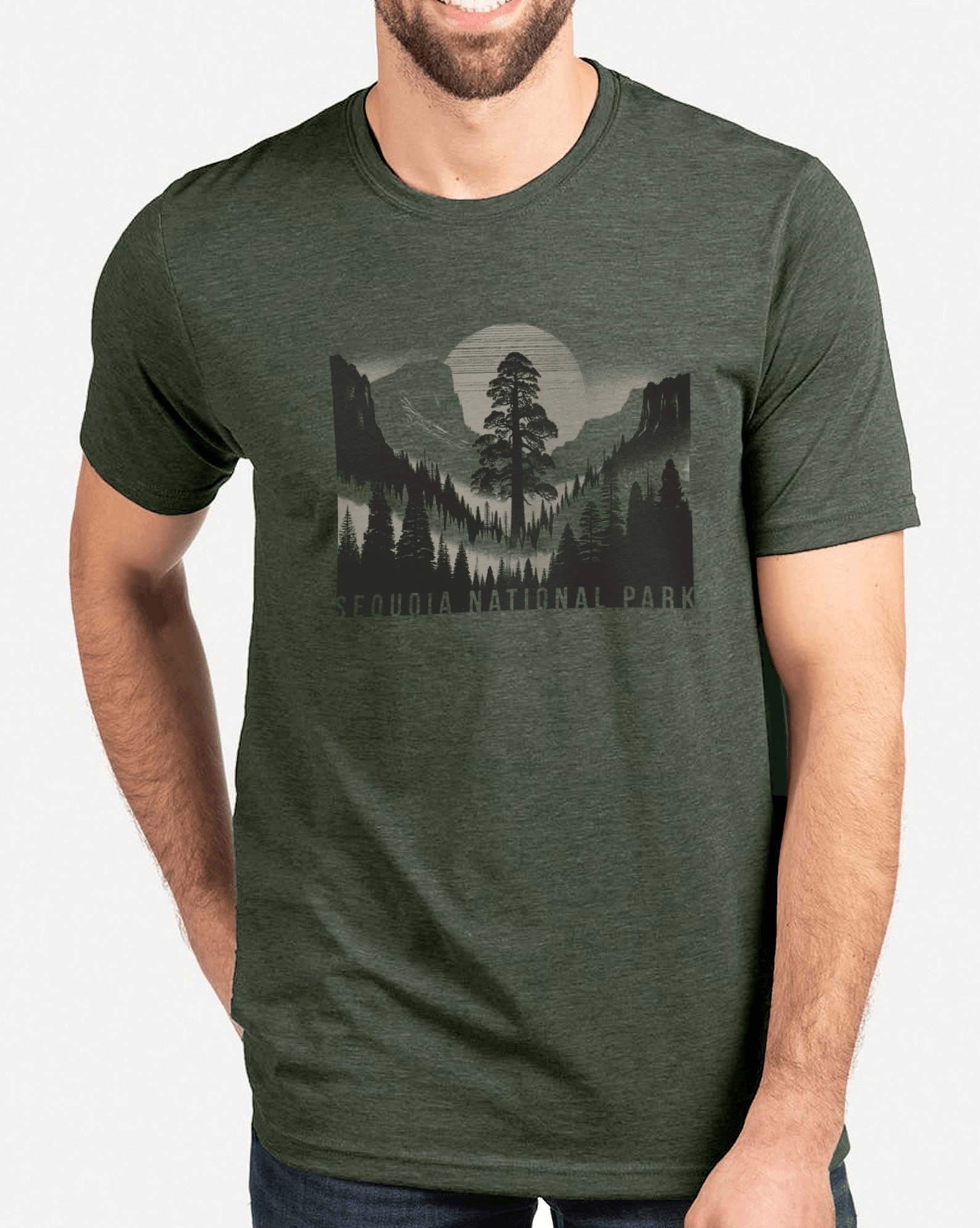 Designer × Vintage Sequoia National Park Graphic Tee Size US M / EU 48-50 / 2 - 2 Thumbnail