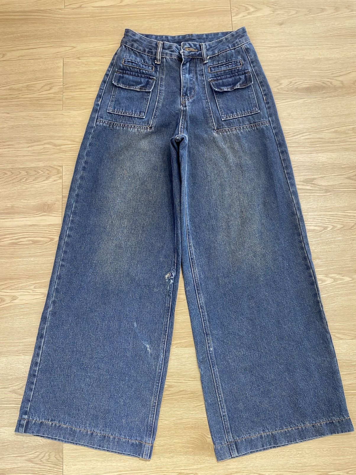 Japanese Brand Japanese Brand Bush Pants Distressed Style Size US 26 / EU 42 - 1 Thumbnail