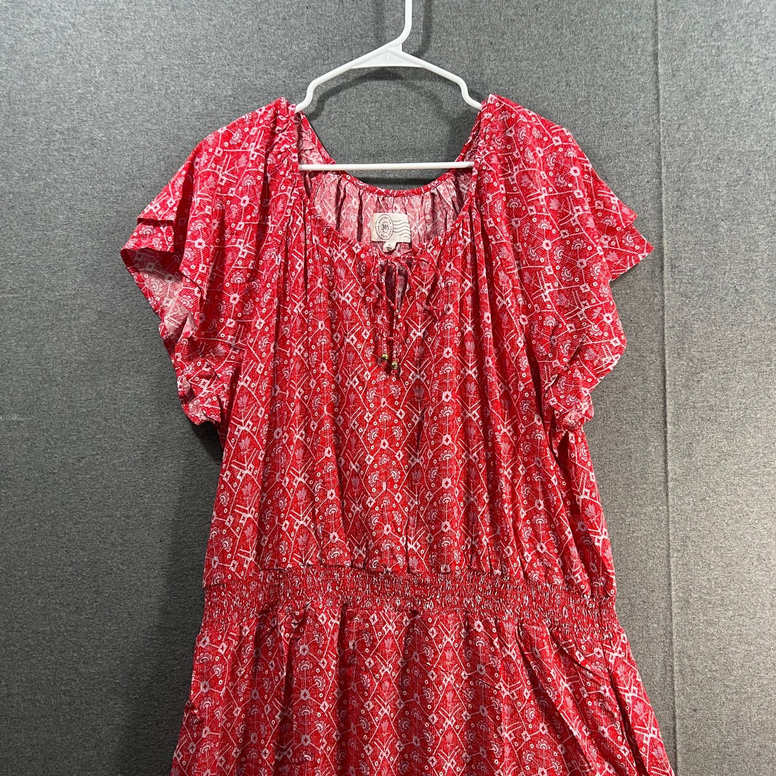 Other Destination 365 Printed Short-Sleeve Midi Dress Size XL / US 12-14 / IT 48-50 - 3 Thumbnail