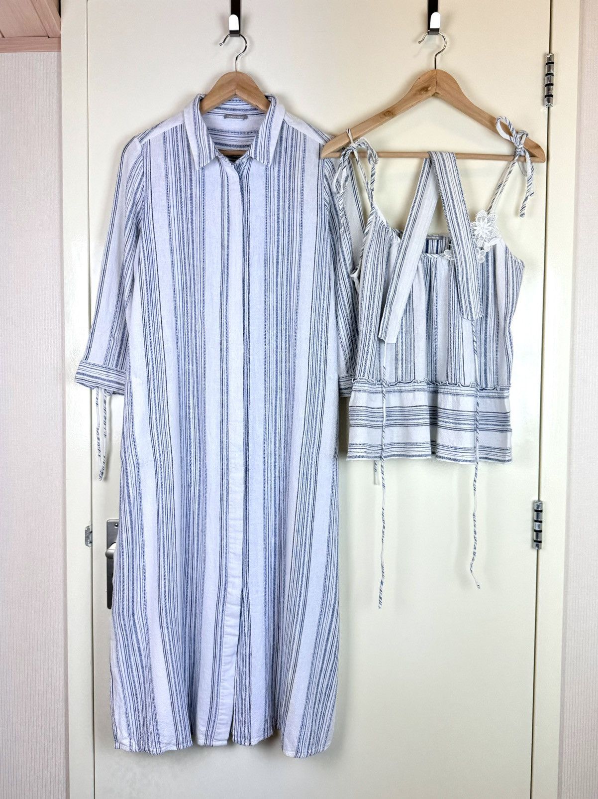 Hysteric Glamour Hemisphere linen cotton set long dress tank top camisole M-S Size M / US 6-8 / IT 42-44 - 6 Thumbnail