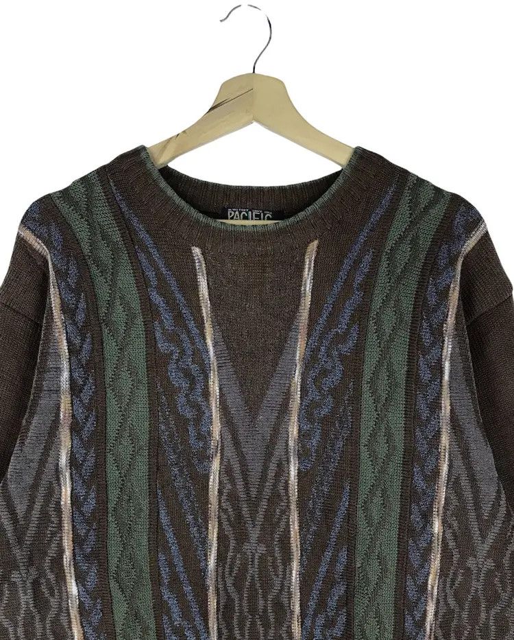 Vintage Vintage Pacific by MG. Collection Knitwear Size US L / EU 52-54 / 3 - 3 Thumbnail