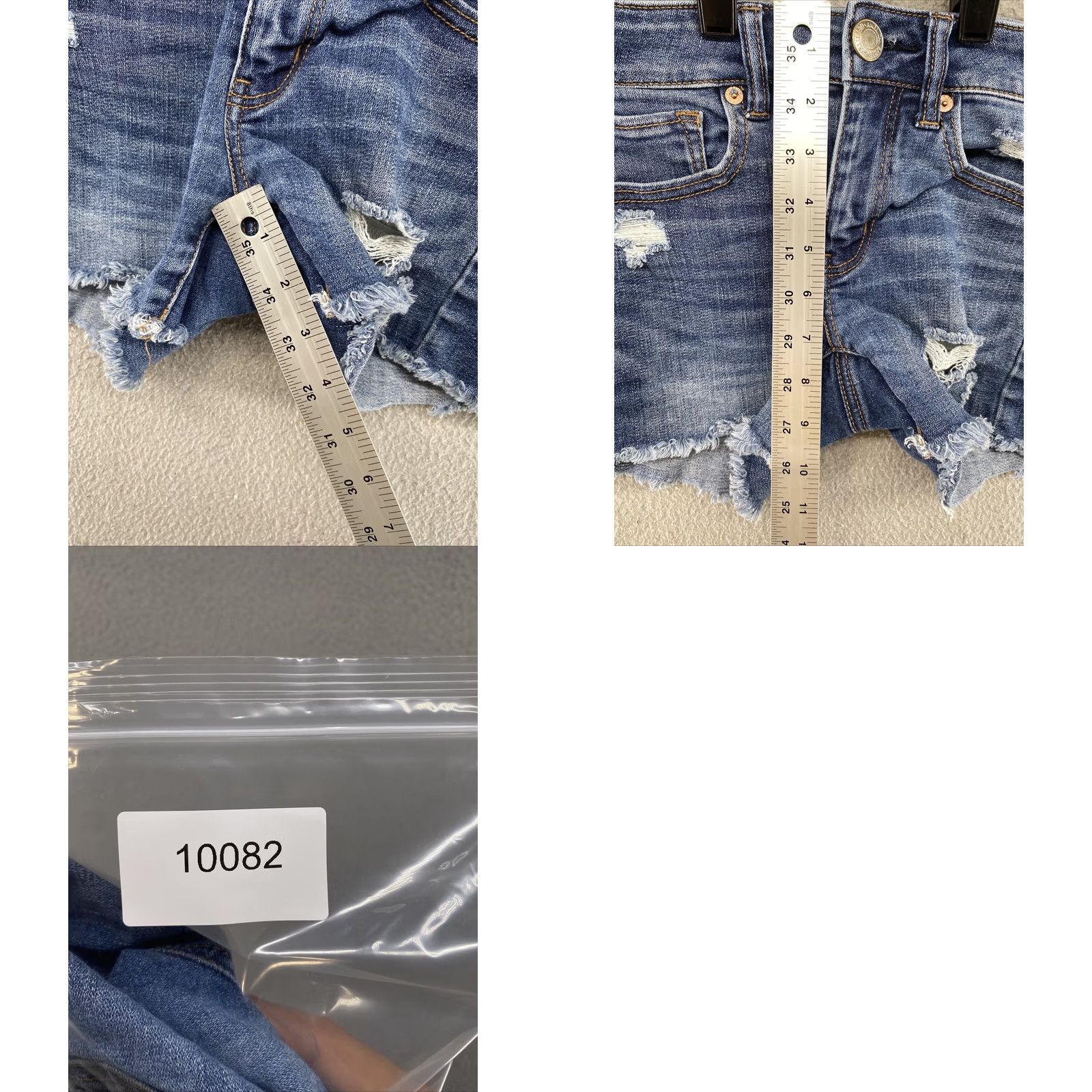 American Eagle Outfitters American Eagle Outfitters Midi Shorts Super Stretch X Blue Denim Size 0 Women’s Casual Distress 5-Pocket Regular Rise Mid Blue Size 25" / US 0 / IT 36 - 8 Thumbnail