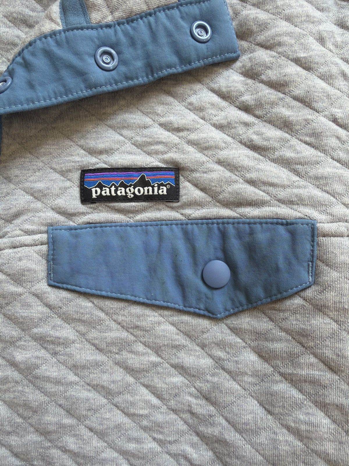 Patagonia Patagonia quilted snap pullover/sweatshirt Size M / US 6-8 / IT 42-44 - 4 Thumbnail