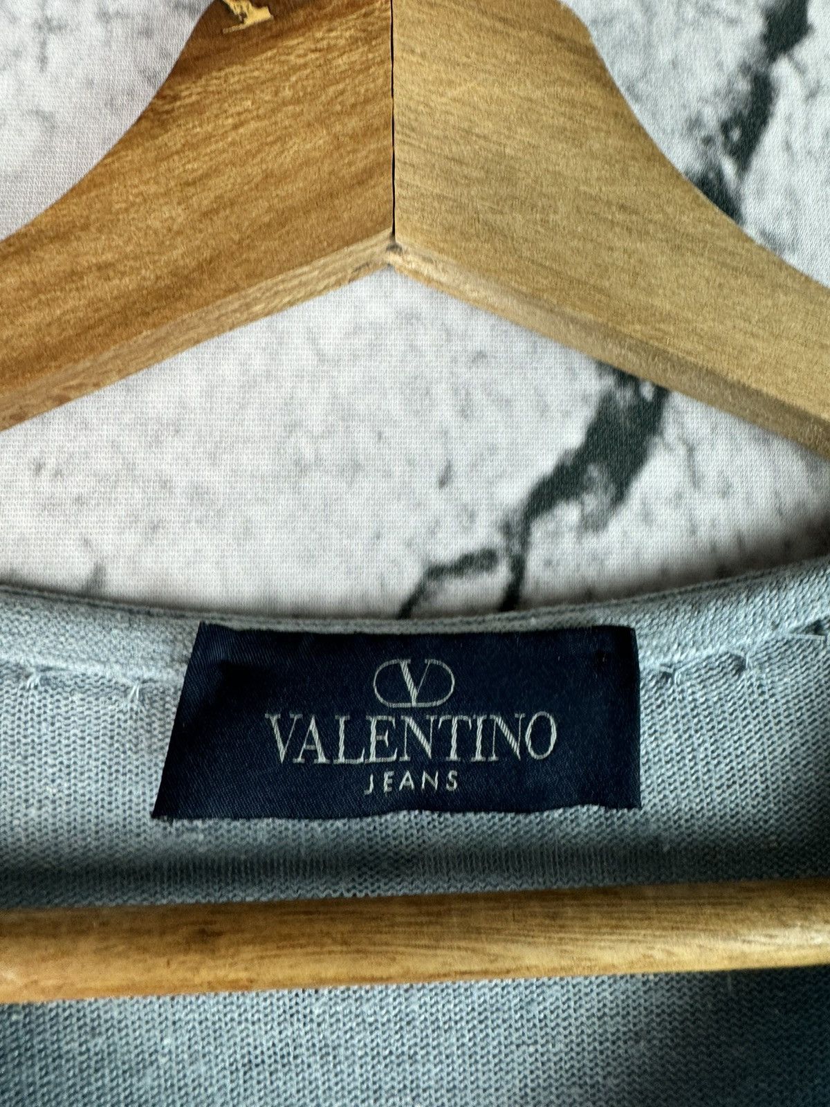 Valentino Vintage Valentino Garavani Jeans Wear Old Money Knit Sweater Size US L / EU 52-54 / 3 - 3 Thumbnail