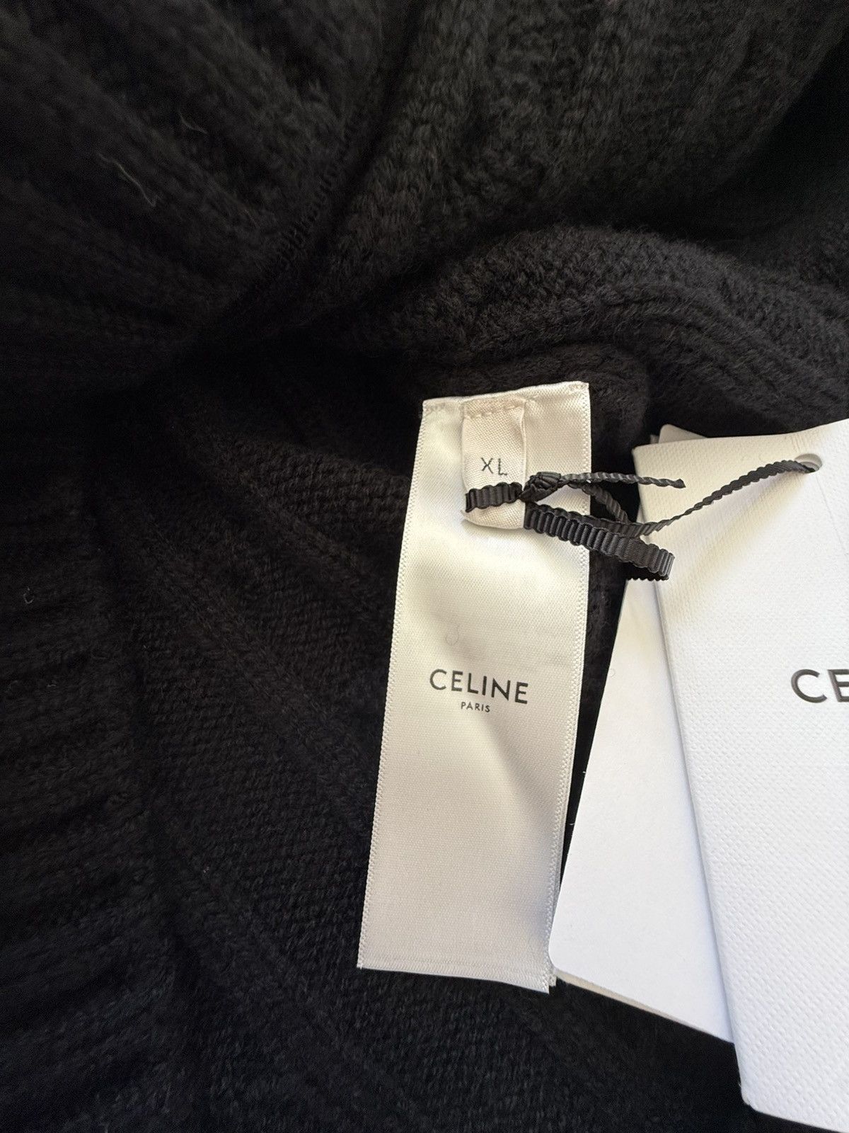 Celine $2.6k FW24 Celine logo triomphe cashmere cardigan Hedi XL Size US XL / EU 56 / 4 - 24 Thumbnail