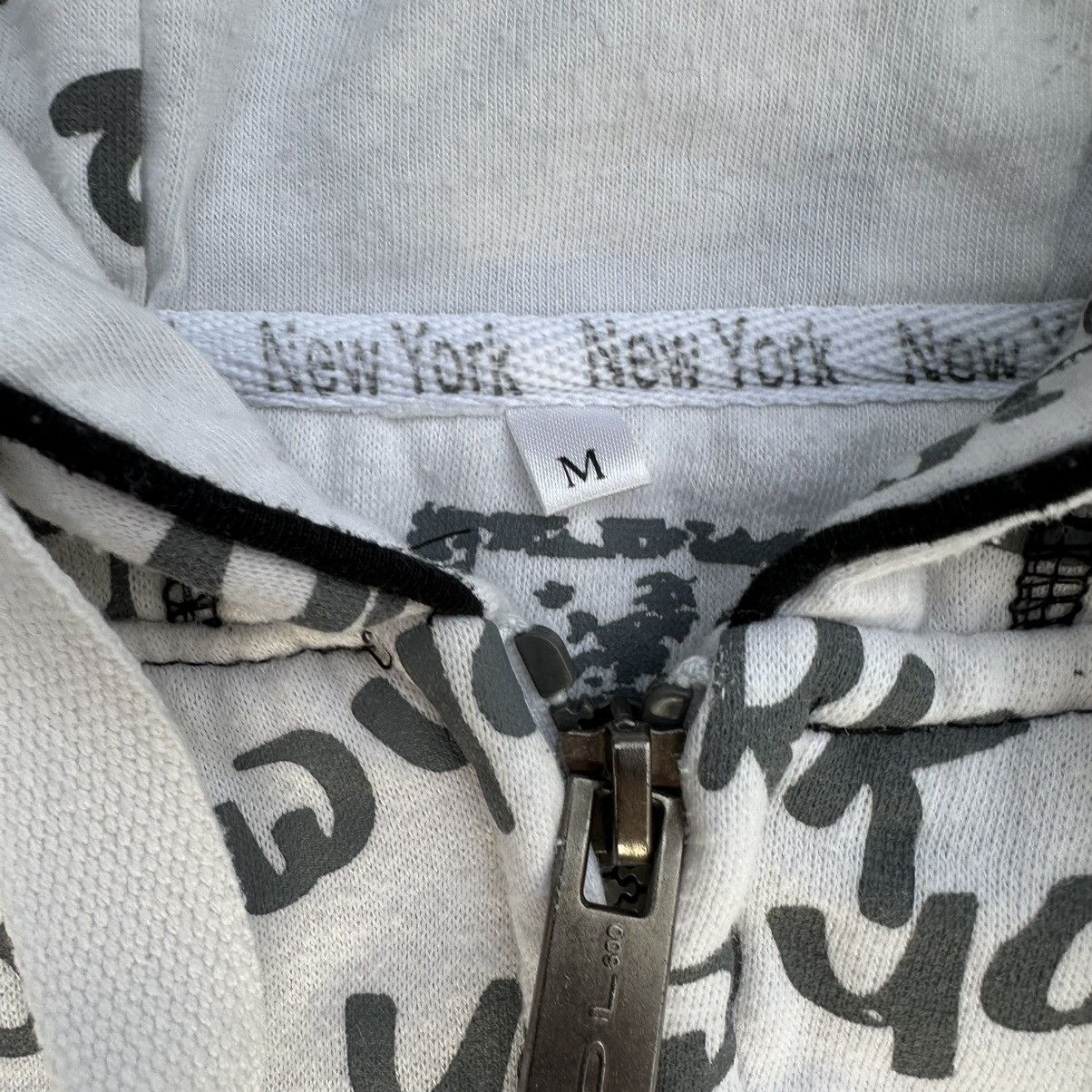 Issey Miyake Vintage New York Zip Hoodie Big Logo Y2K Style USA 00s Size US M / EU 48-50 / 2 - 8 Thumbnail