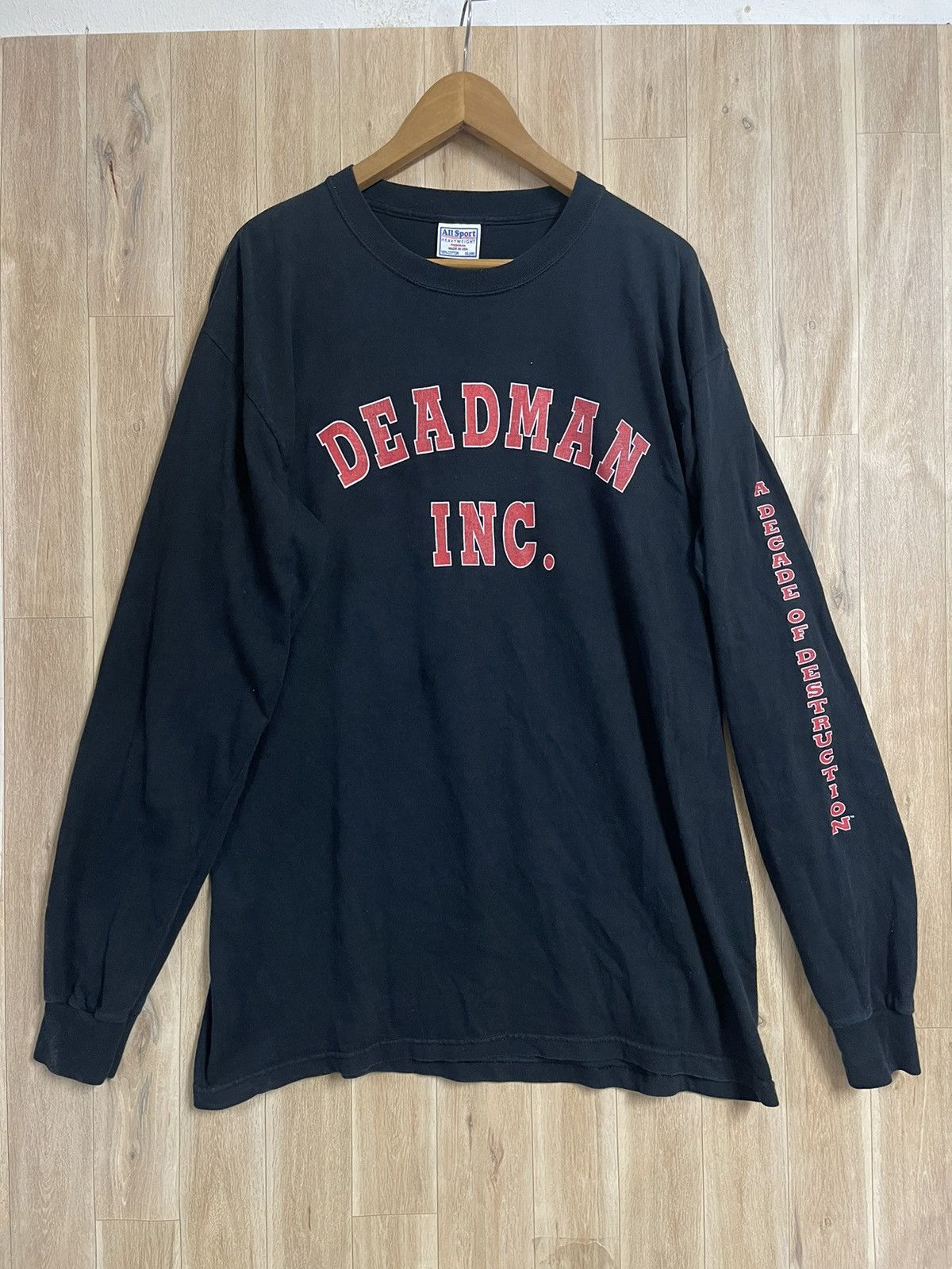 Vintage × WCW/nWo × WWE Vintage WWE T shirt The Undertaker XL Deadman Inc Very Rare Size US XL / EU 56 / 4 - 6 Thumbnail