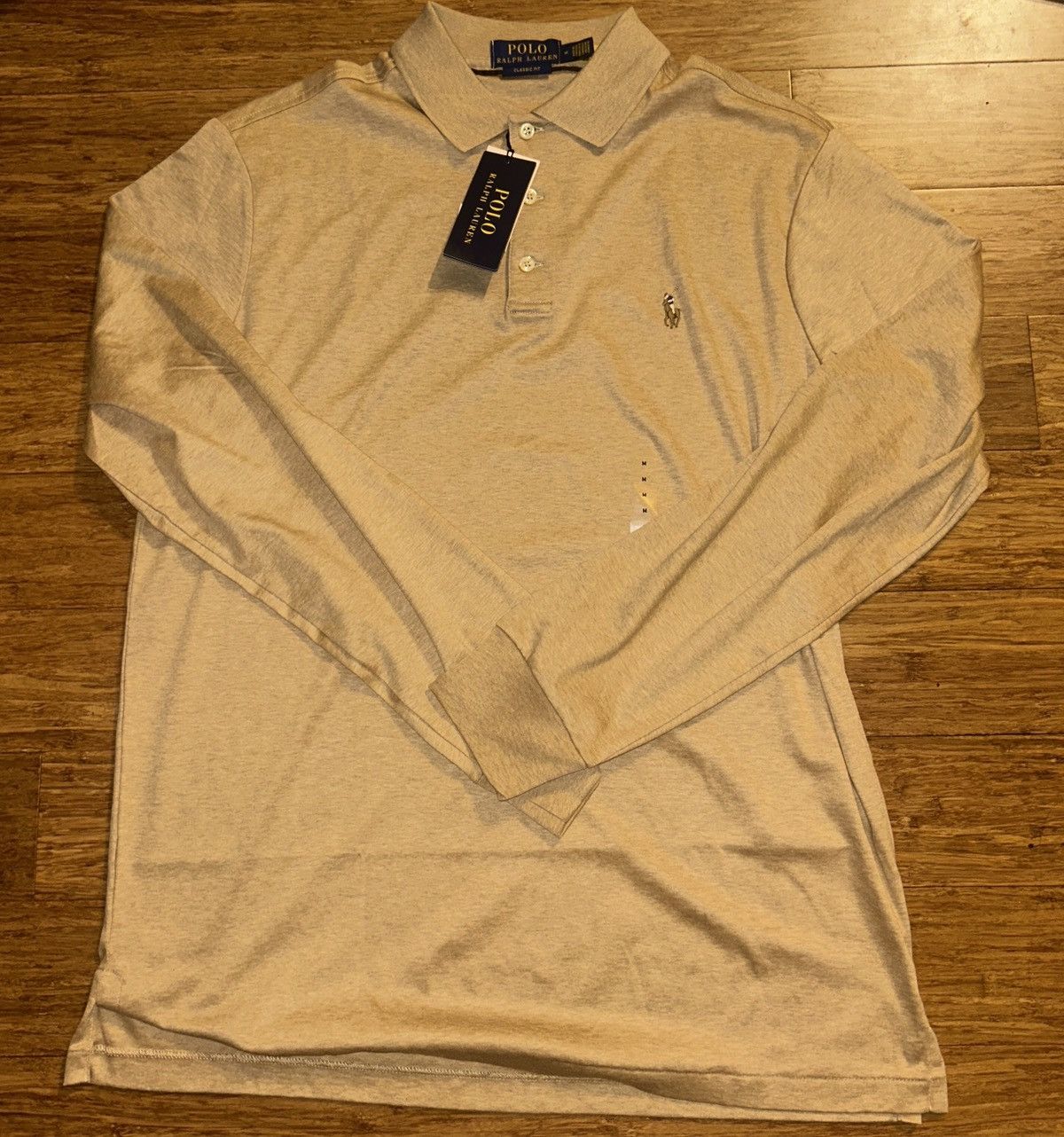 Polo Ralph Lauren Polo Ralph Lauren Classic Fit Soft Cotton Polo Shirt Camel Size US M / EU 48-50 / 2 - 4 Thumbnail