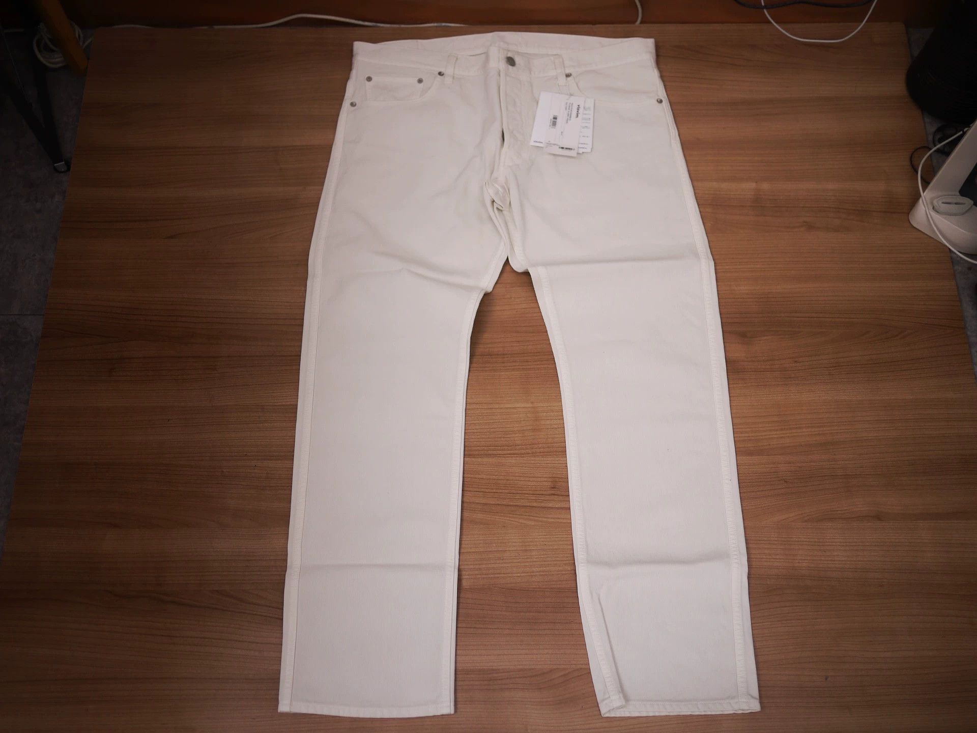 Visvim Visvim FLUXUS 10 White Dry Pique Size 5 Size US 36 / EU 52 - 1 Thumbnail