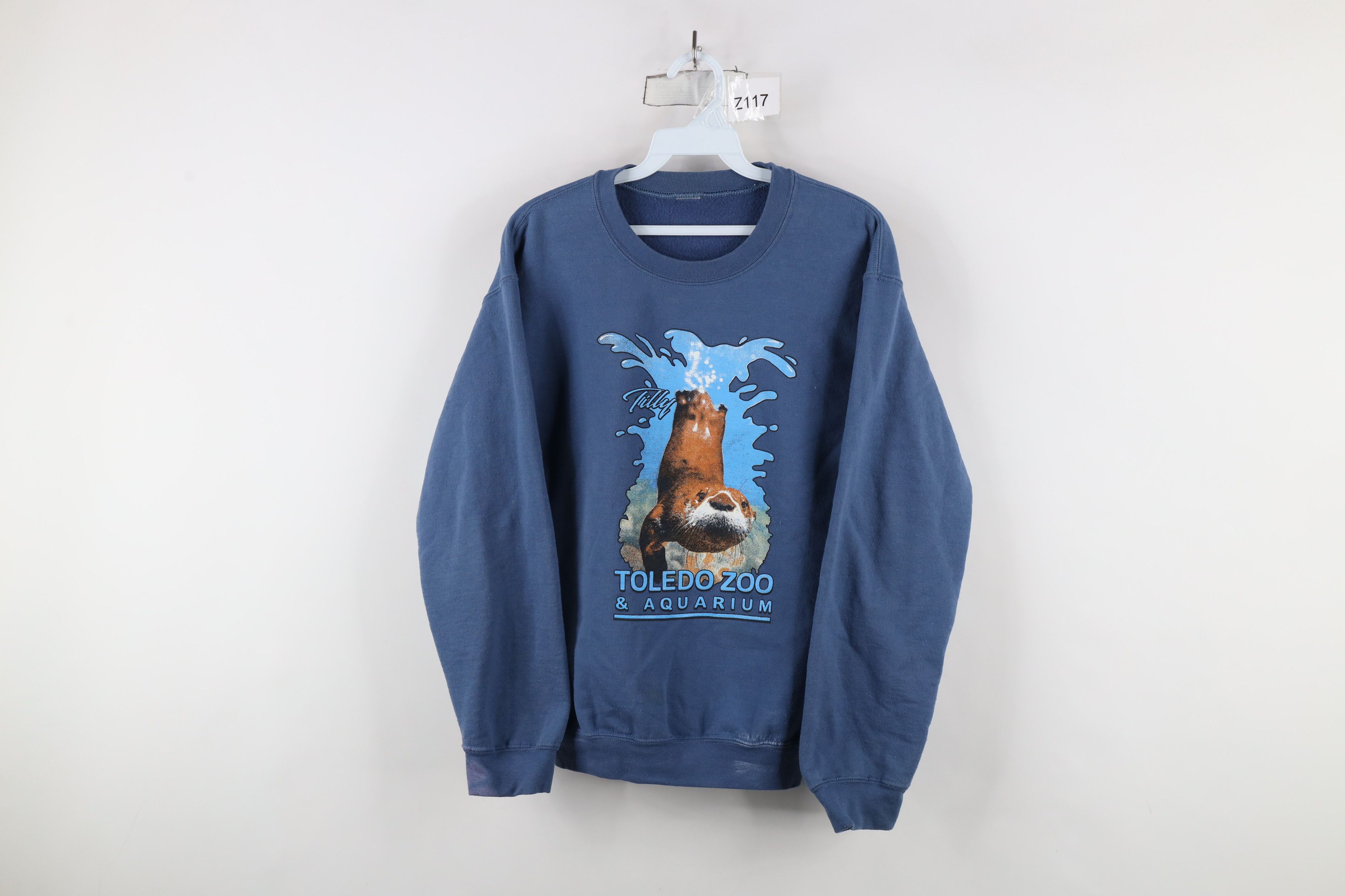Vintage Vintage Spell Toledo Zoo and Aquarium Sea Otter Sweatshirt Size US S / EU 44-46 / 1 - 1 Thumbnail