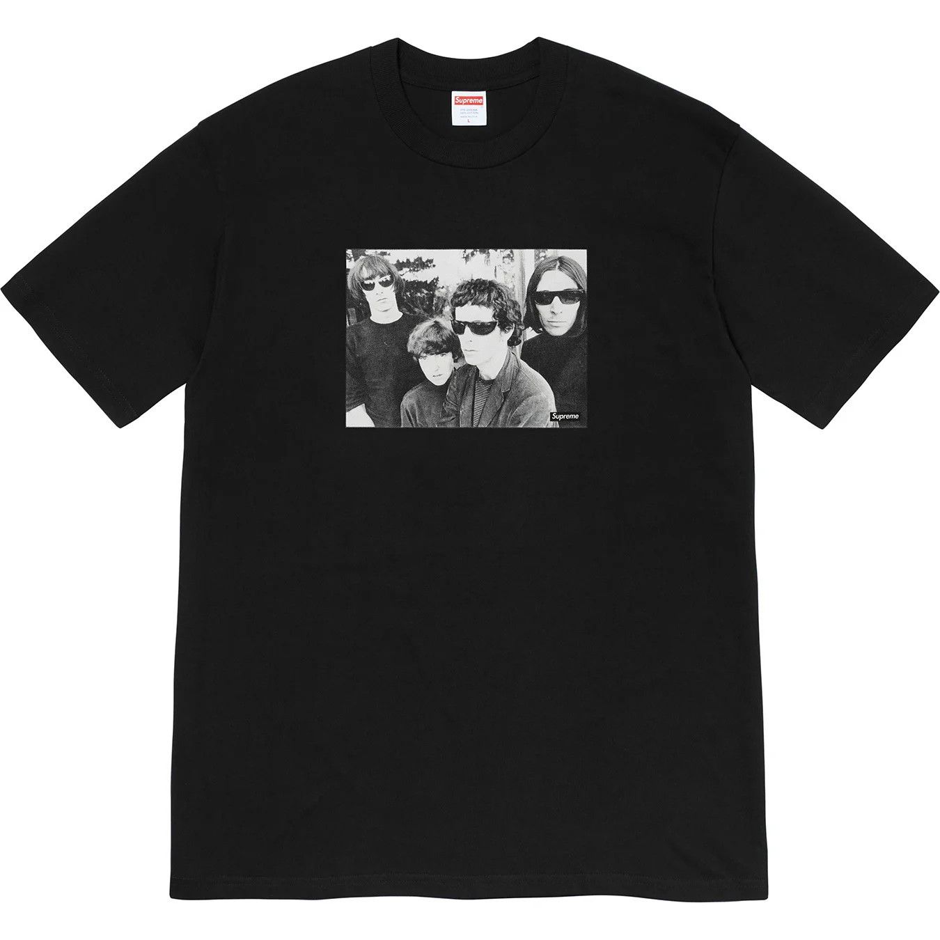 Supreme The Velvet Underground Tee Black Large Short Sleeve T Shirts
