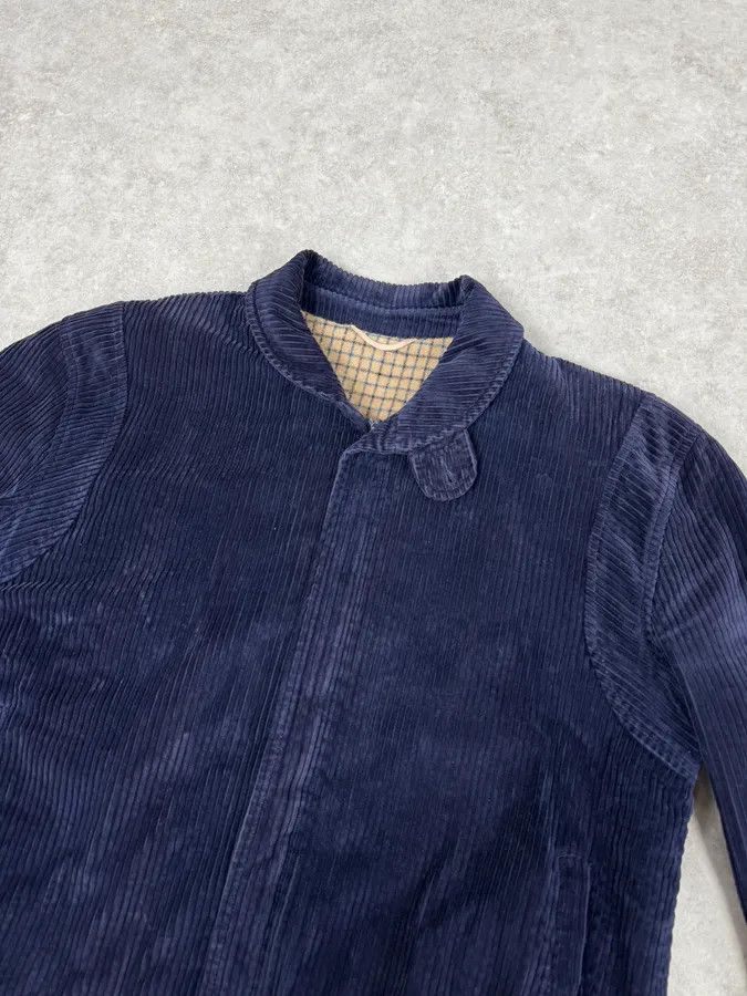 Valentino 1990s Valentino Navy Corduroy Premium Jacket Size US M / EU 48-50 / 2 - 5 Thumbnail