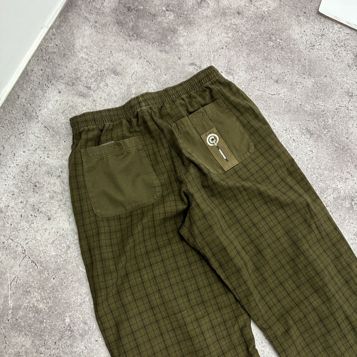 Vintage Vintage 90s Think Pink checkered casual pants Japanese y2k Size US 32 / EU 48 - 6 Thumbnail