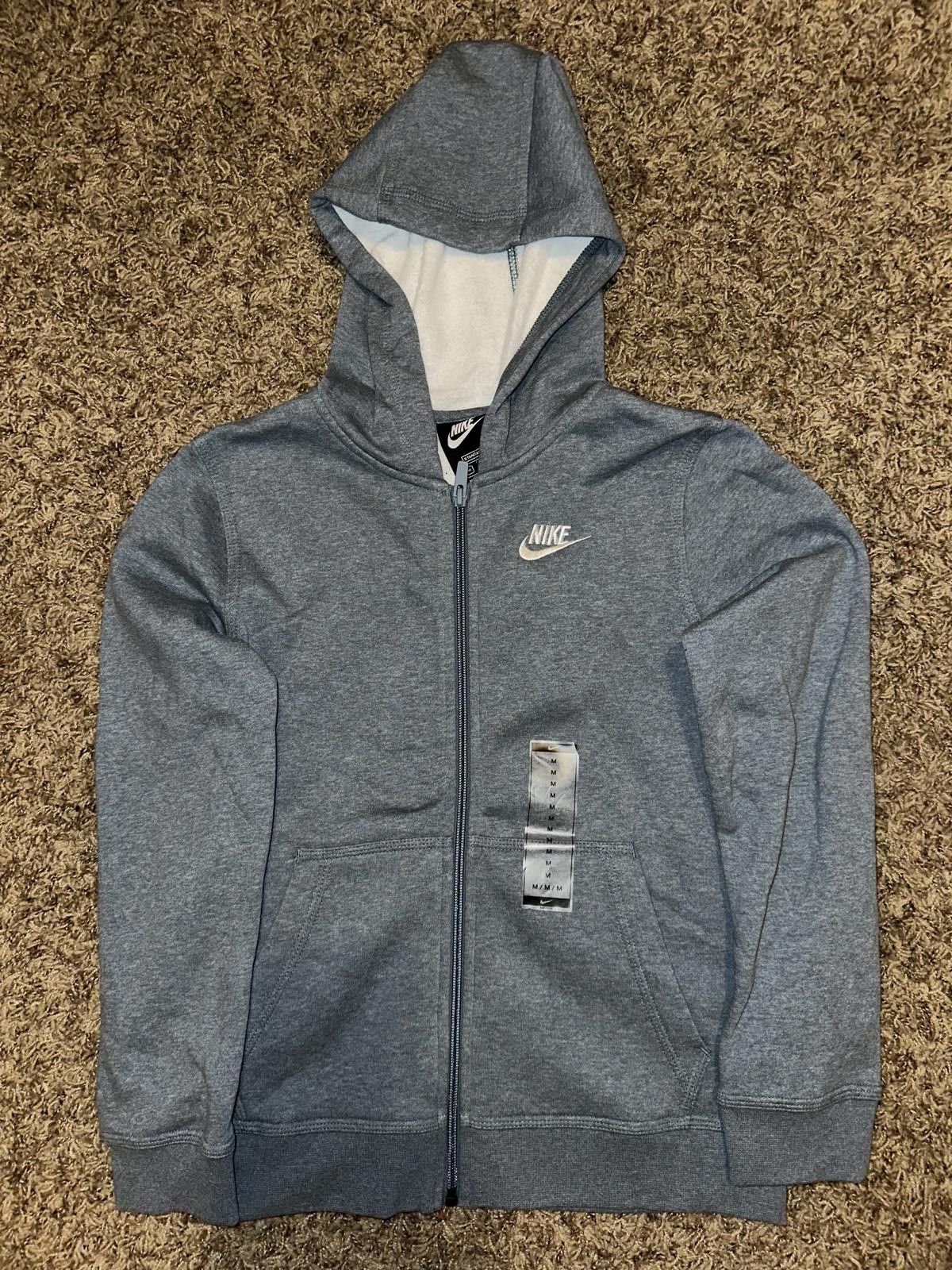 Nike Nike Sportswear Big Kids (Boy’s) Club Fleece Full-Zip Hoodie Sample Size US XXS / EU 40 - 1 Thumbnail