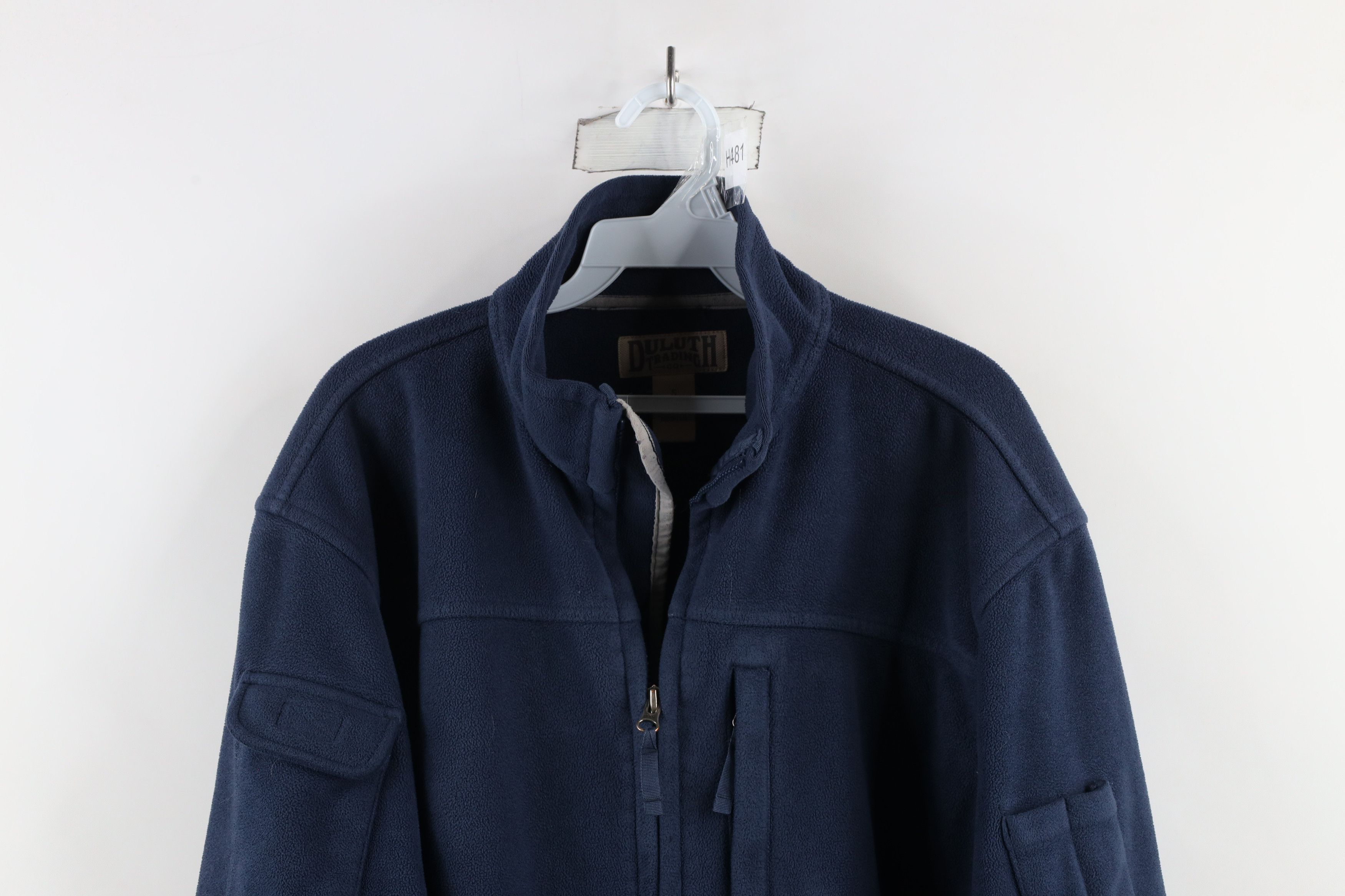 Duluth Trading Company × Vintage Duluth Trading Co Heavyweight Full Zip Fleece Jacket Blue Size US S / EU 44-46 / 1 - 2 Thumbnail