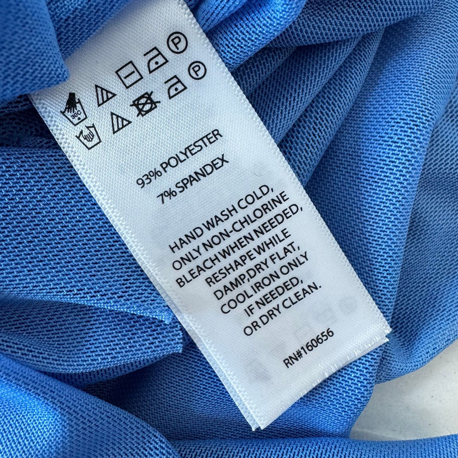 CAROLINE CONSTAS Caroline Constas sheer sleeveless maxi beach cover up blue Size ONE SIZE - 8 Thumbnail