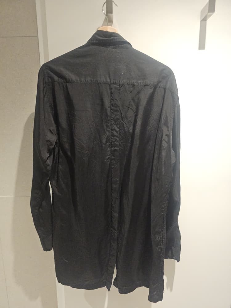 Yohji Yamamoto Yohji Yamamoto Pour Homme Black Button Up Size US M / EU 48-50 / 2 - 3 Thumbnail