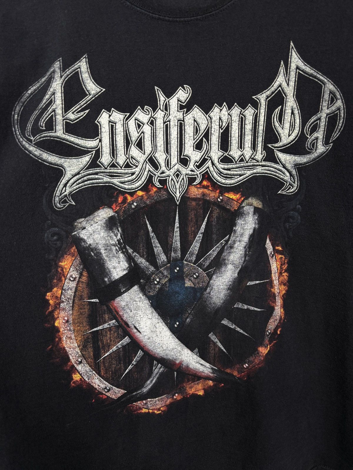 Band Tees 🇫🇮 Vtg Ensiferum One Man Army Folk Metal Band T-shirt Finland Size US XL / EU 56 / 4 - 5 Thumbnail