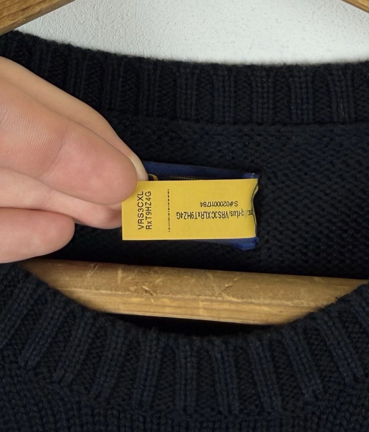 Polo Ralph Lauren Polo Ralph Lauren Cotton Crewneck Sweater Jumper Black Knit Size US XXL / EU 58 / 5 - 11 Thumbnail