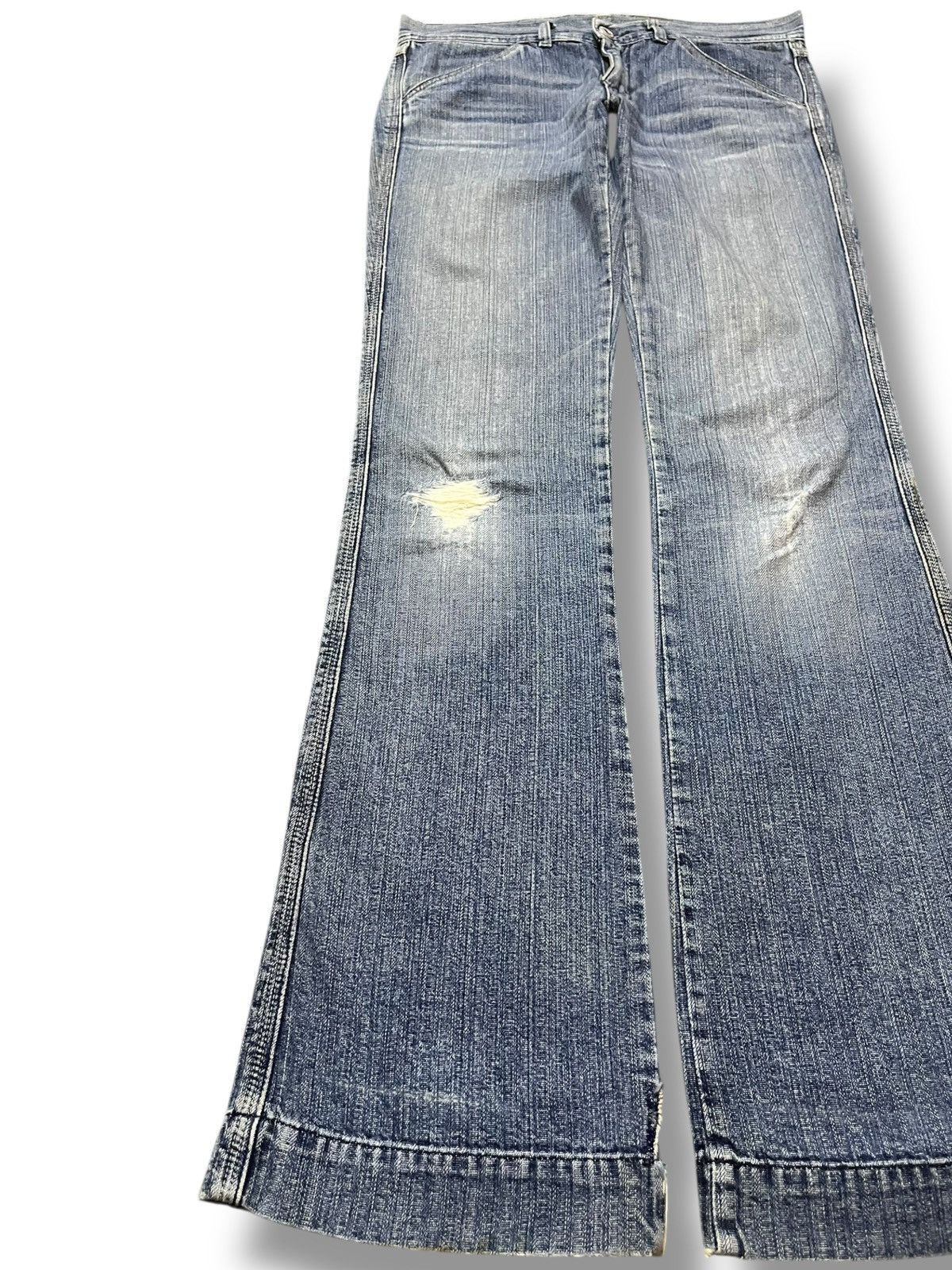 Diesel Vintage Diesel Flare Bootcut Faded Denim Size US 30 / EU 46 - 3 Thumbnail