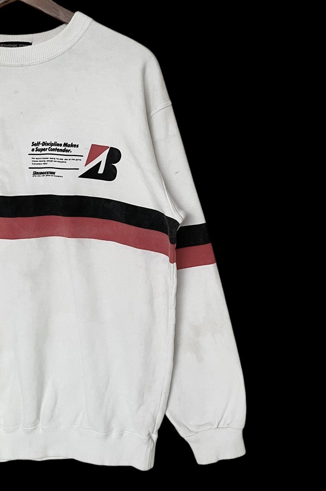 Vintage Vintage Brand Bridgestone Sweatshirt 1990s Size US M / EU 48-50 / 2 - 6 Thumbnail