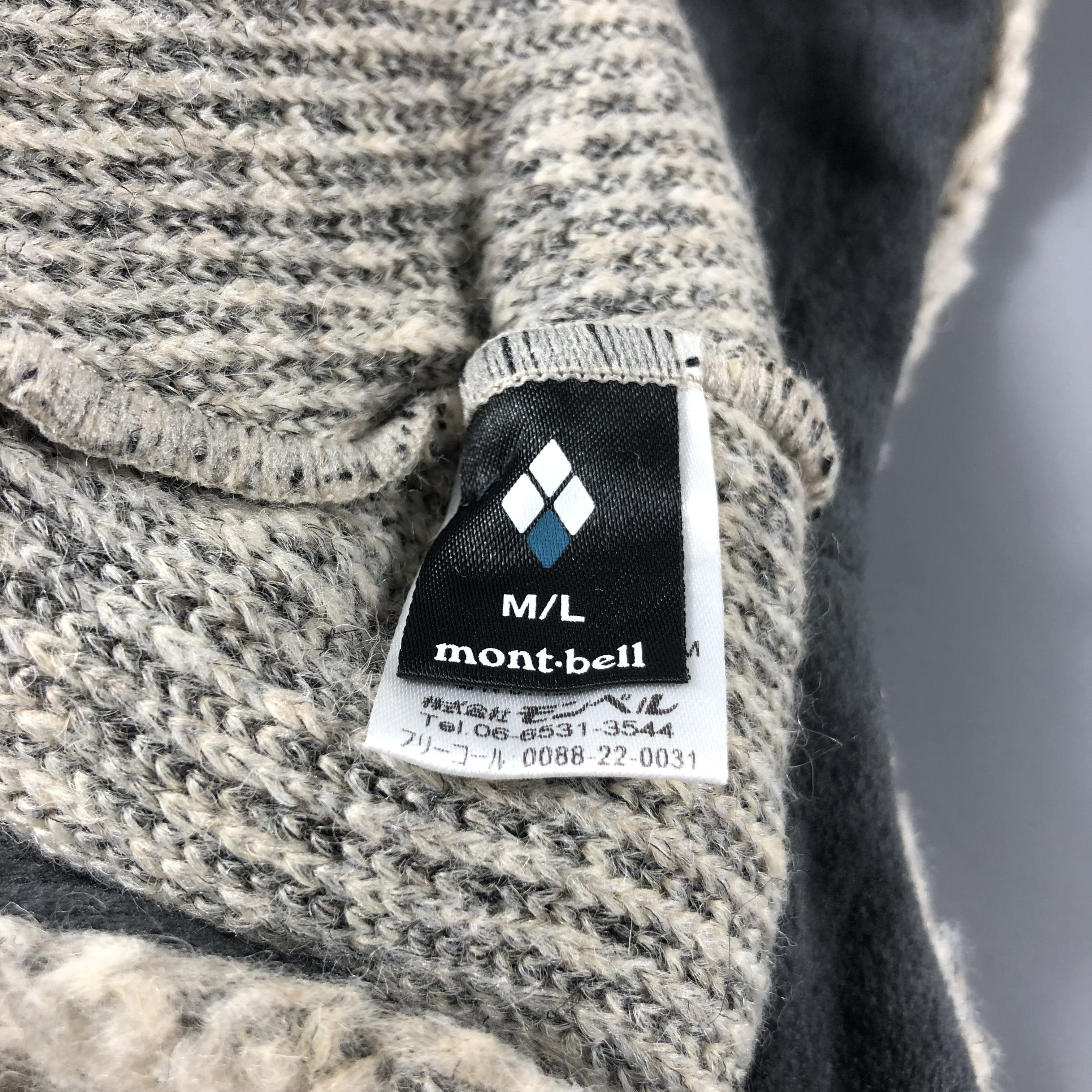 Montbell Beanie Ivy Cap Crochet Snow Cap B508